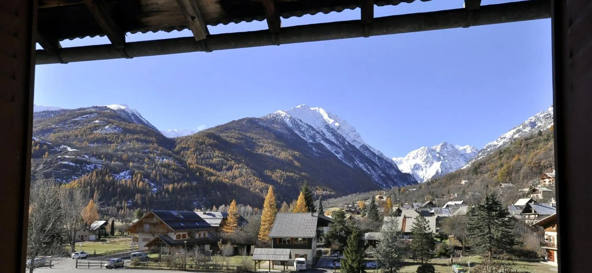 Mountain view in B&B l'Edelweiss