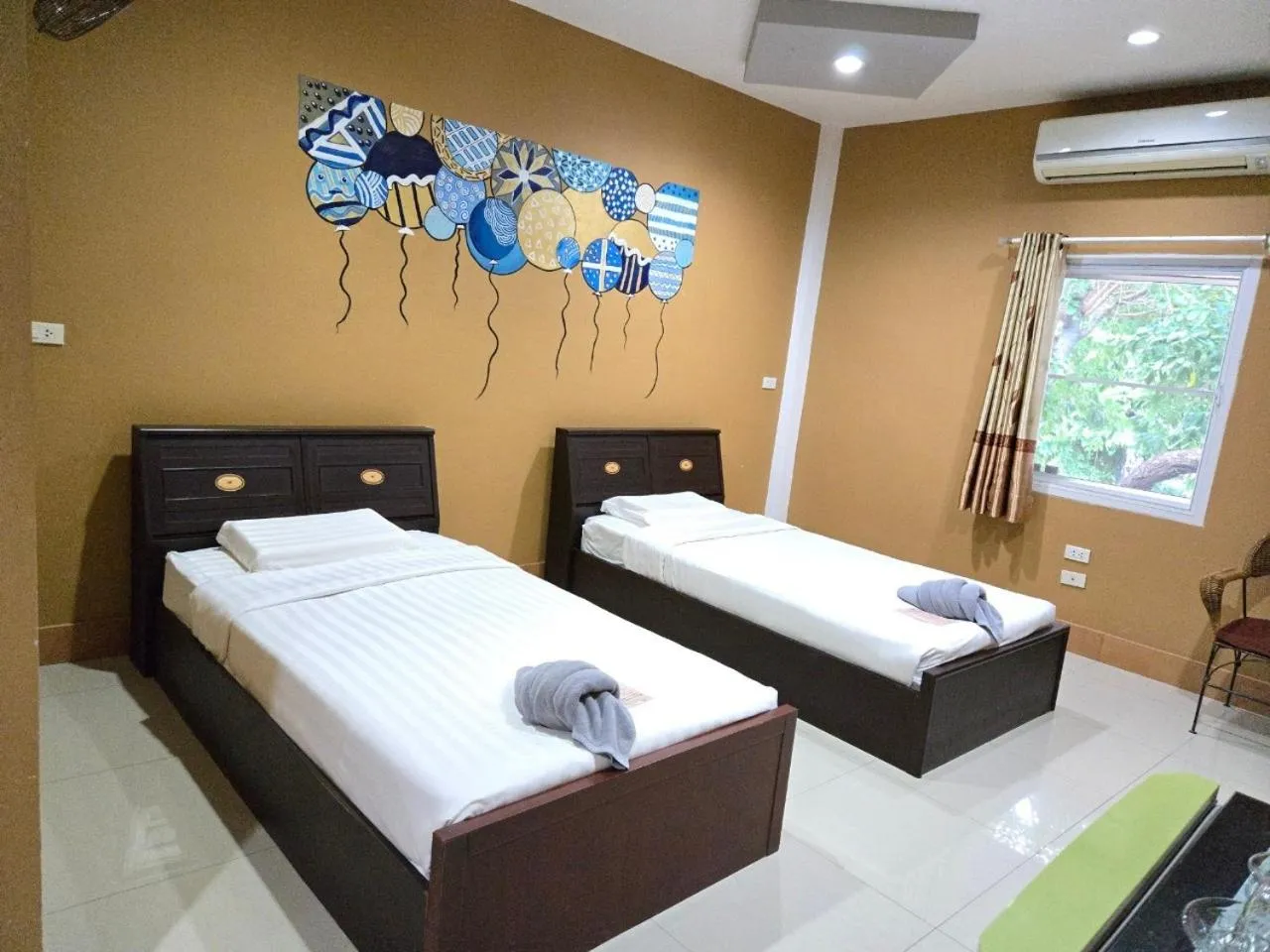 Bedroom, Bed in Suwanna Riverside