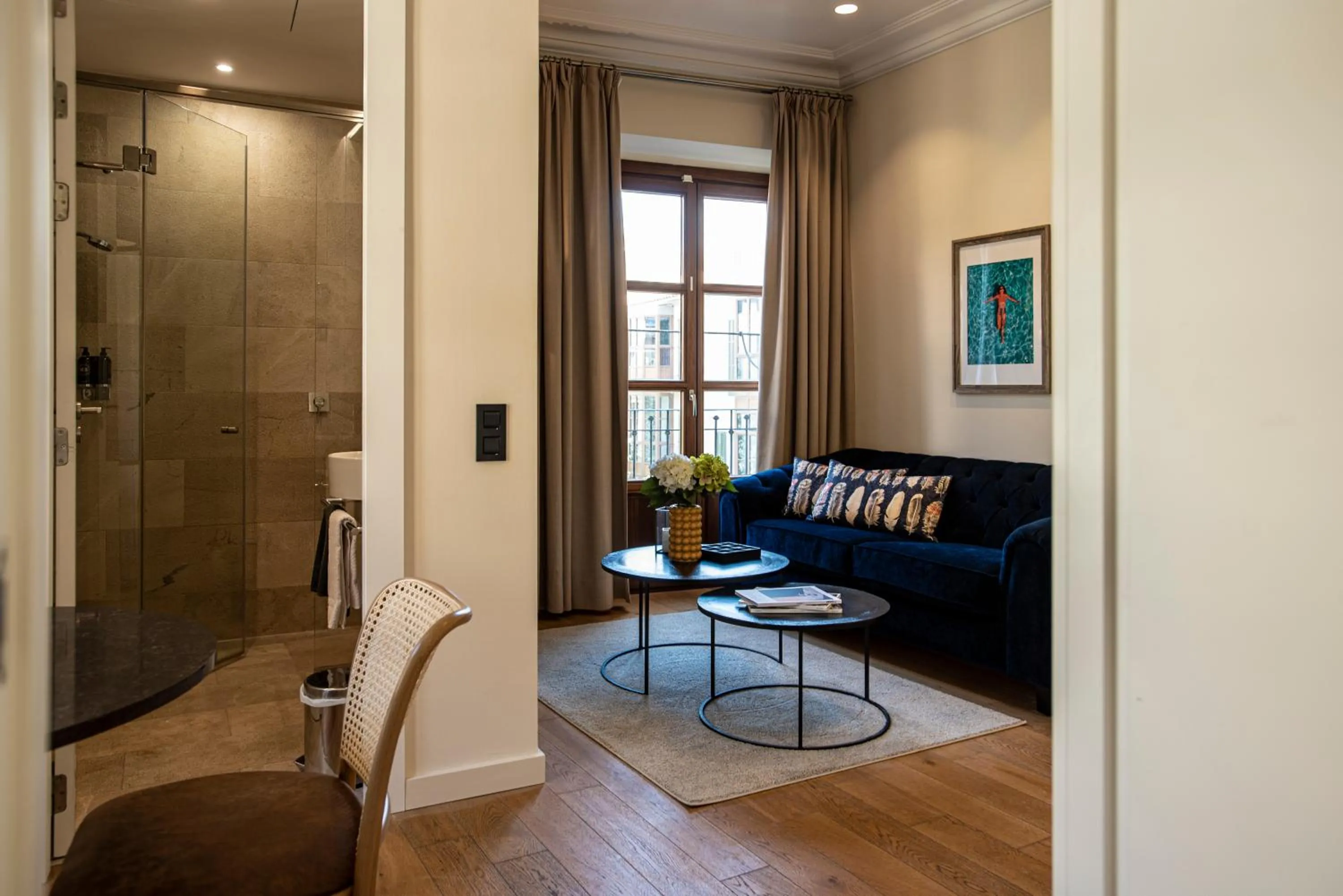 Living room in Palma Suites