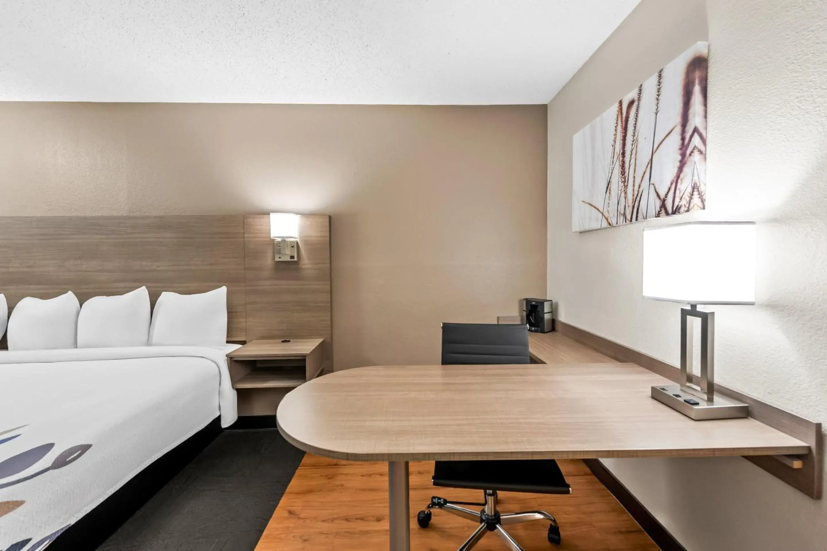 Bedroom, Bed in Red Roof Inn Columbus West - Hilliard Bedroom, Bed in Red Roof Inn Columbus West - Hilliard