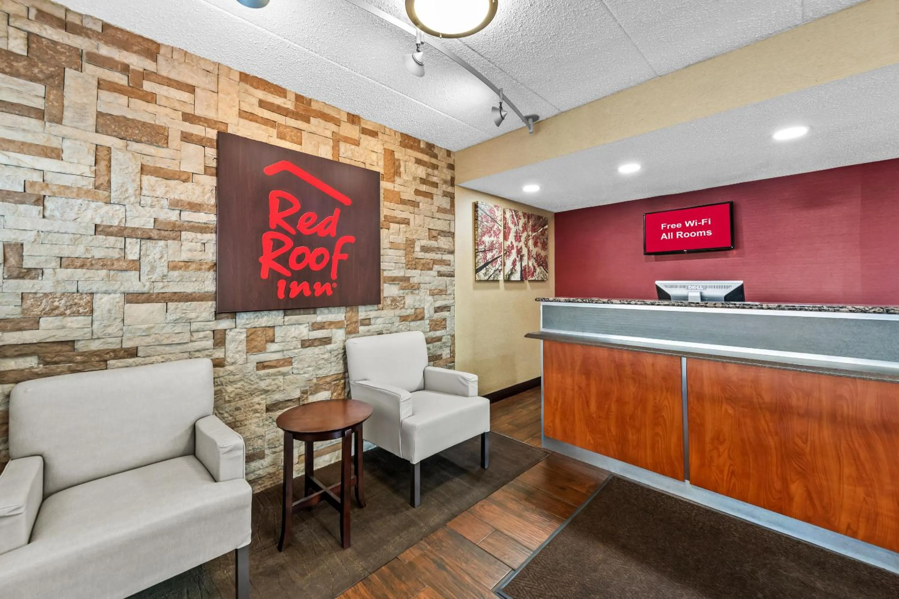 Lobby or reception in Red Roof Inn Columbus West - Hilliard