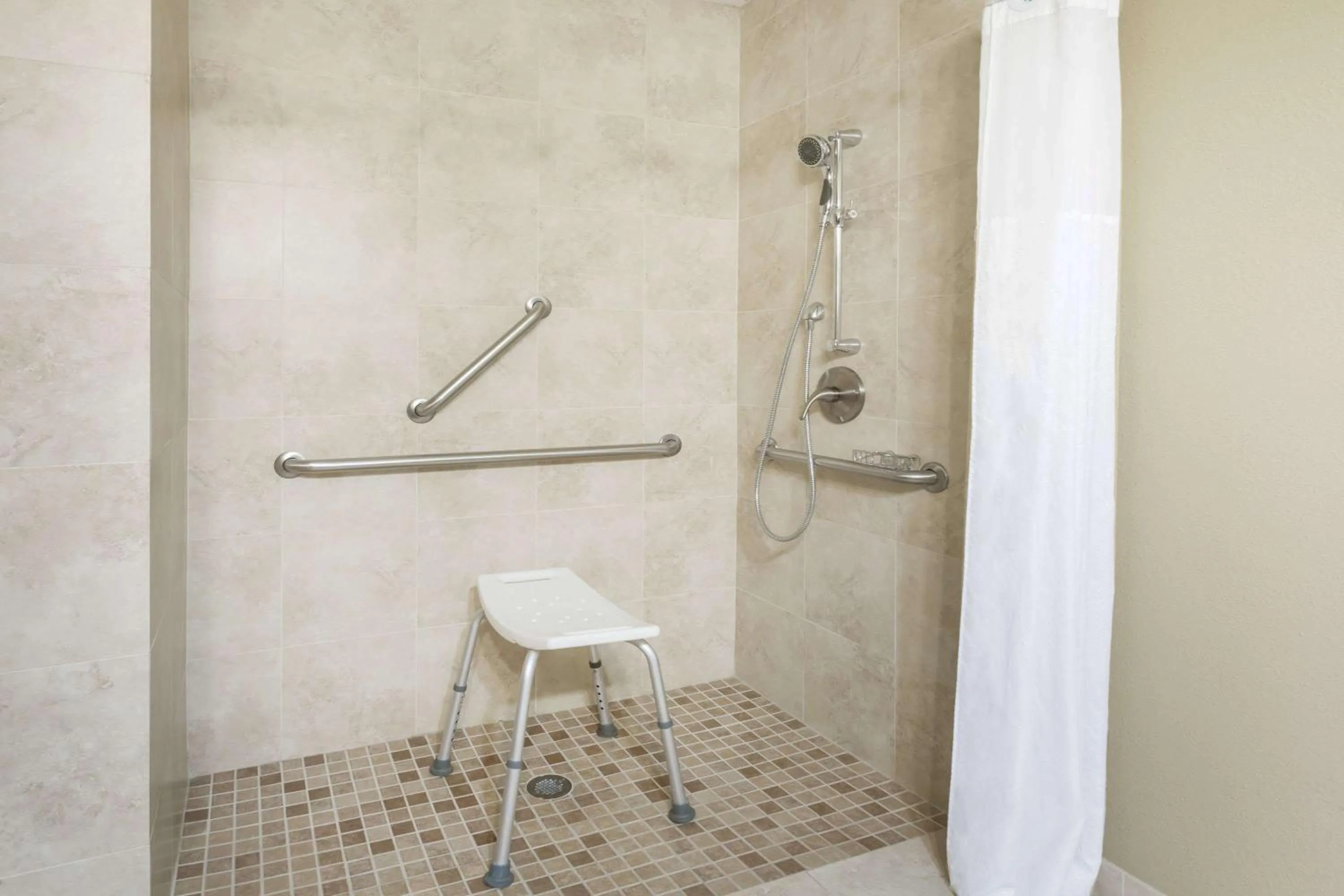 Shower in Super 8 by Wyndham Montrose