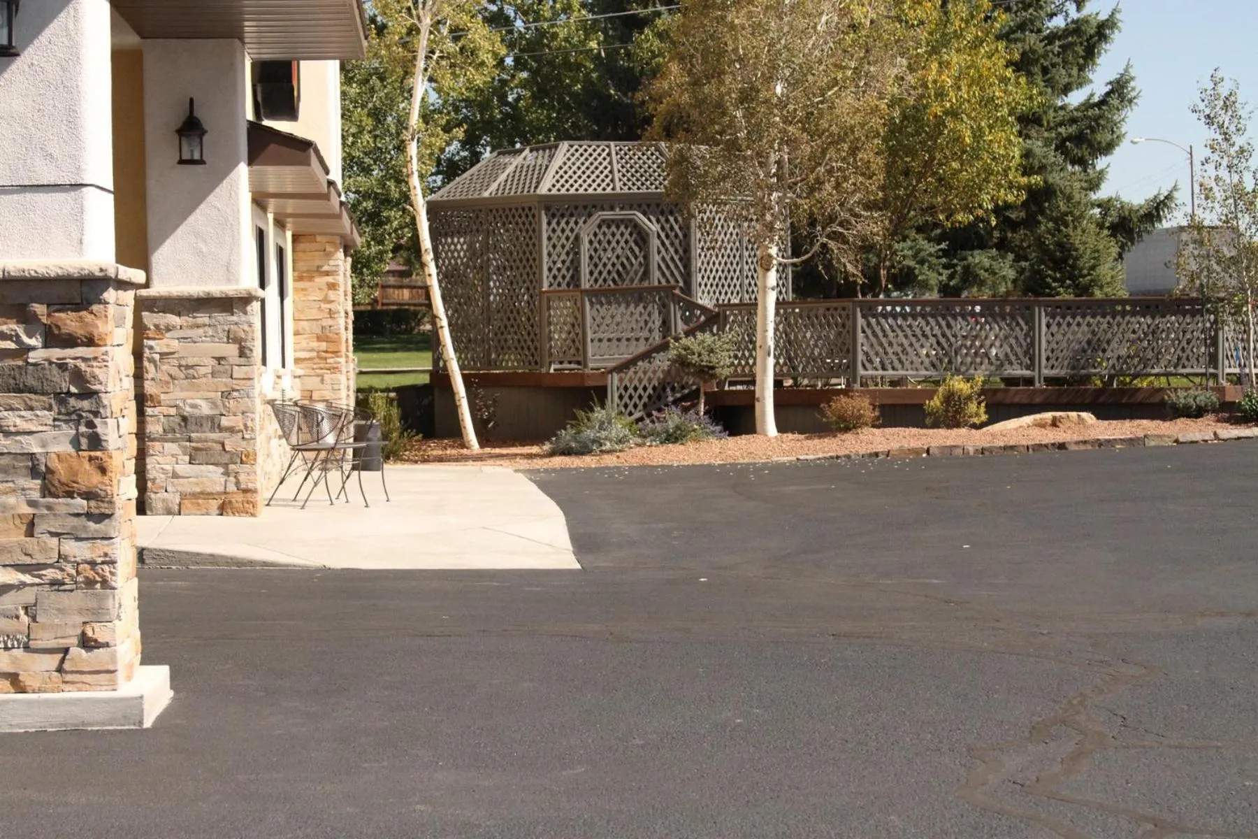 Patio in Super 8 by Wyndham Montrose