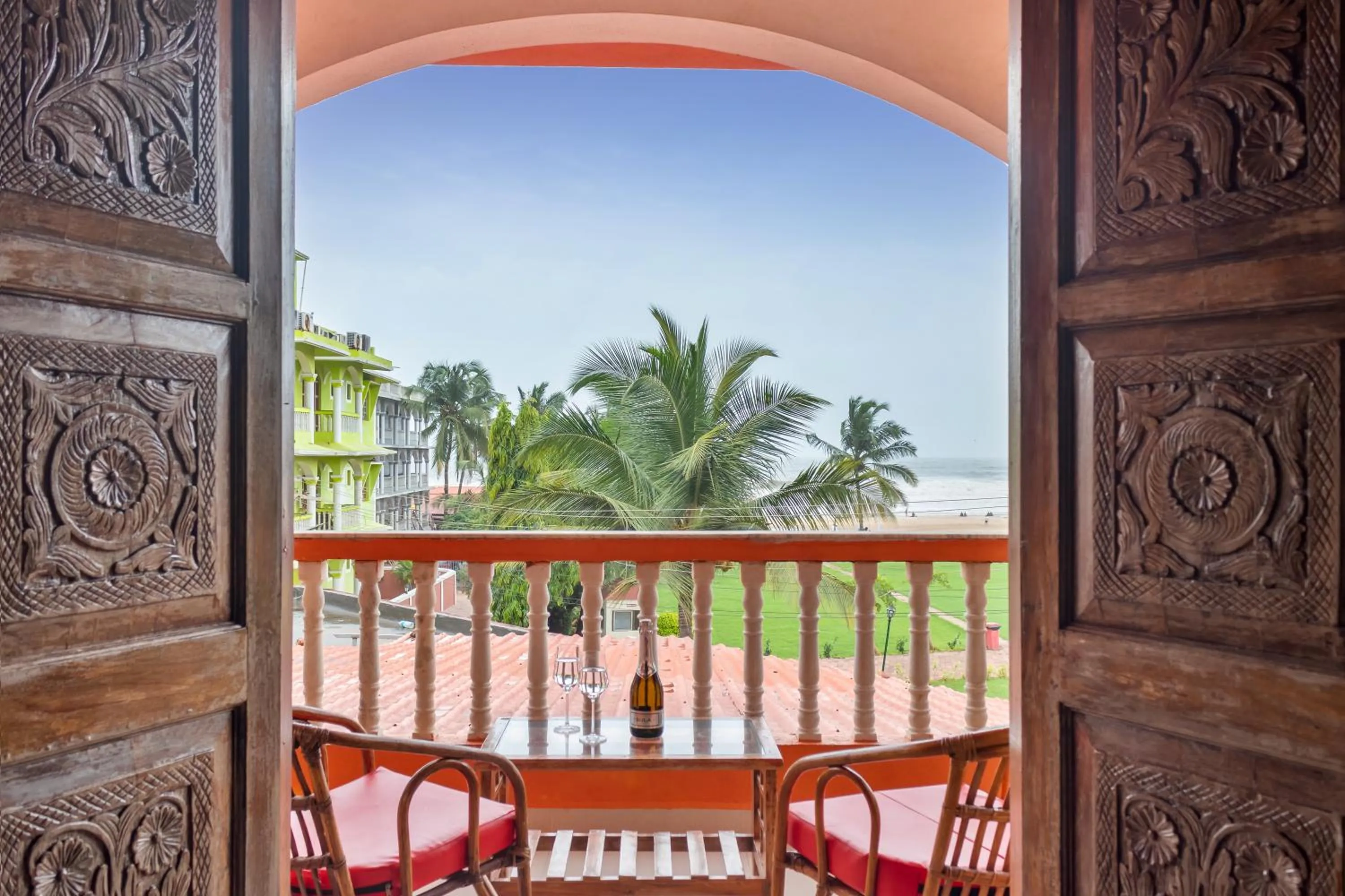 Balcony/Terrace in Larios Beach Holidays