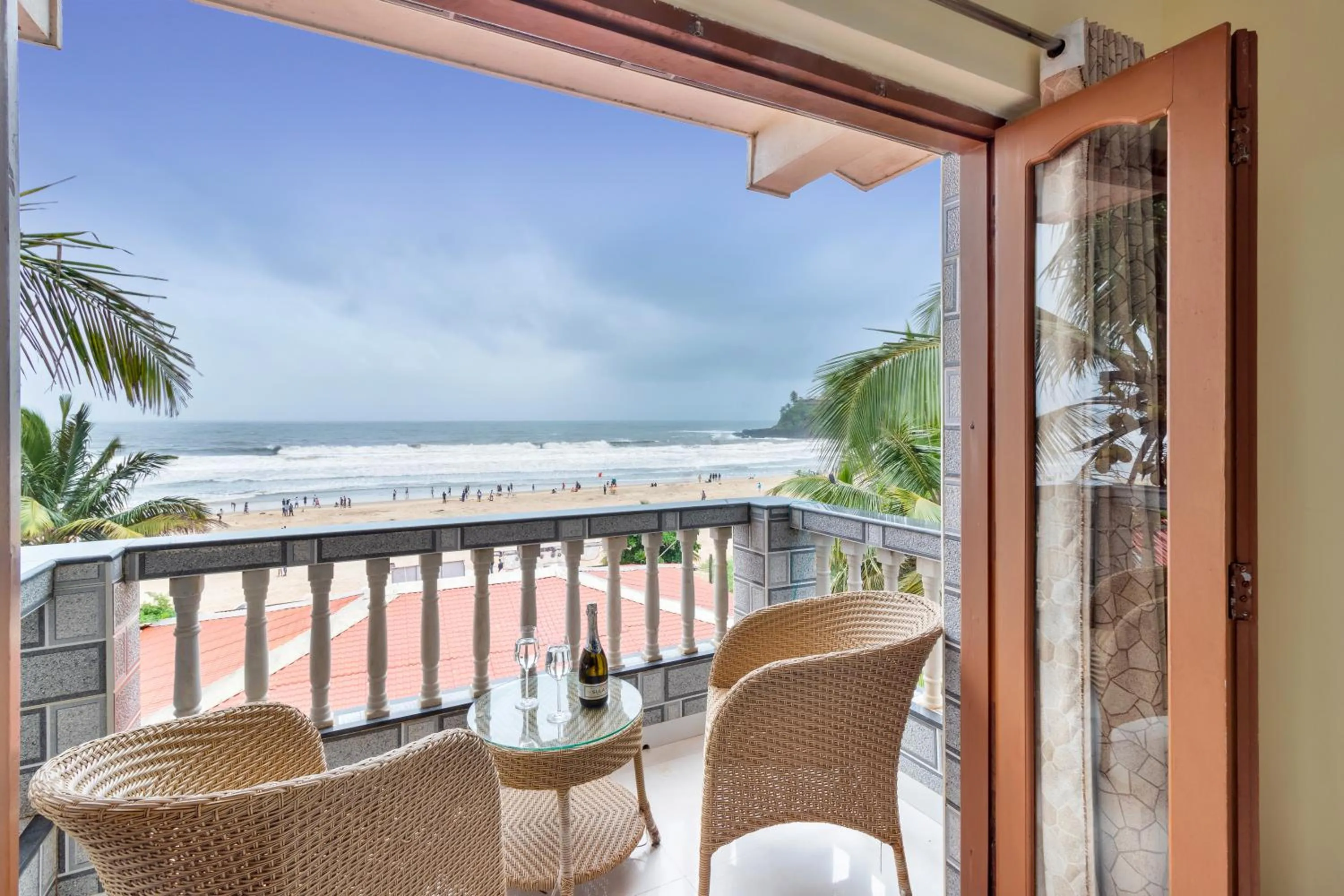 Balcony/Terrace in Larios Beach Holidays