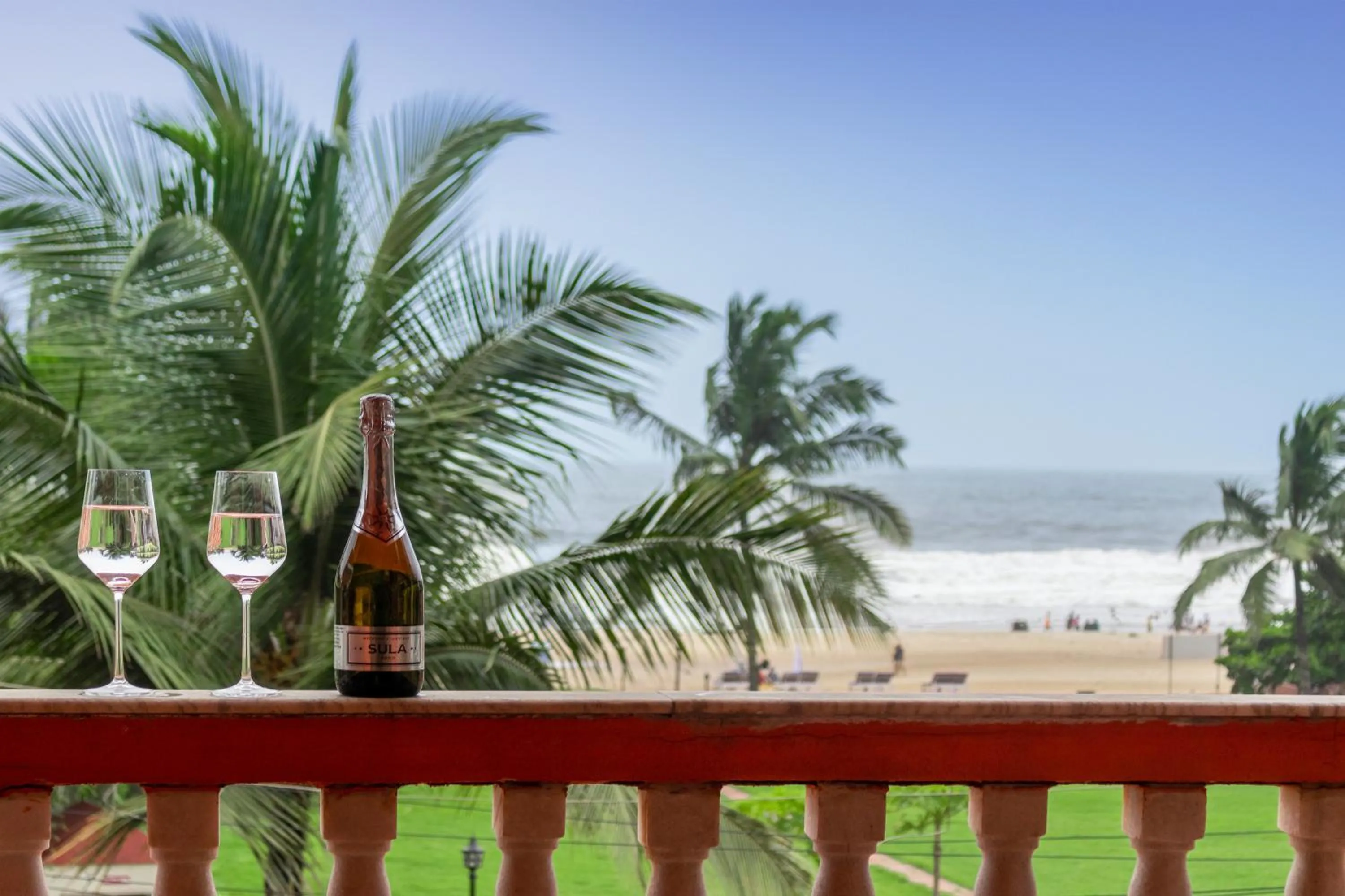 Balcony/Terrace in Larios Beach Holidays