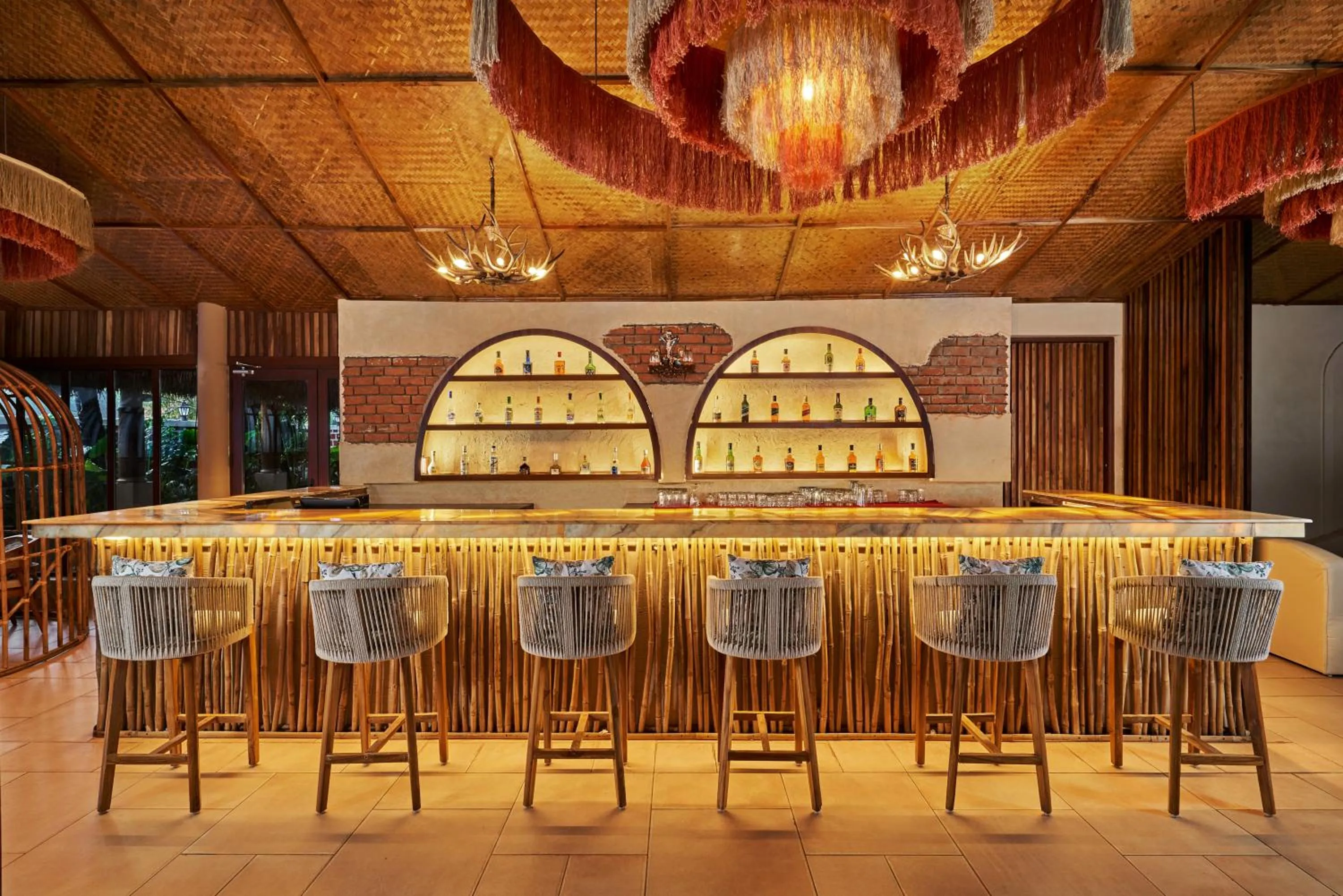 Lounge or bar in Larios Beach Holidays