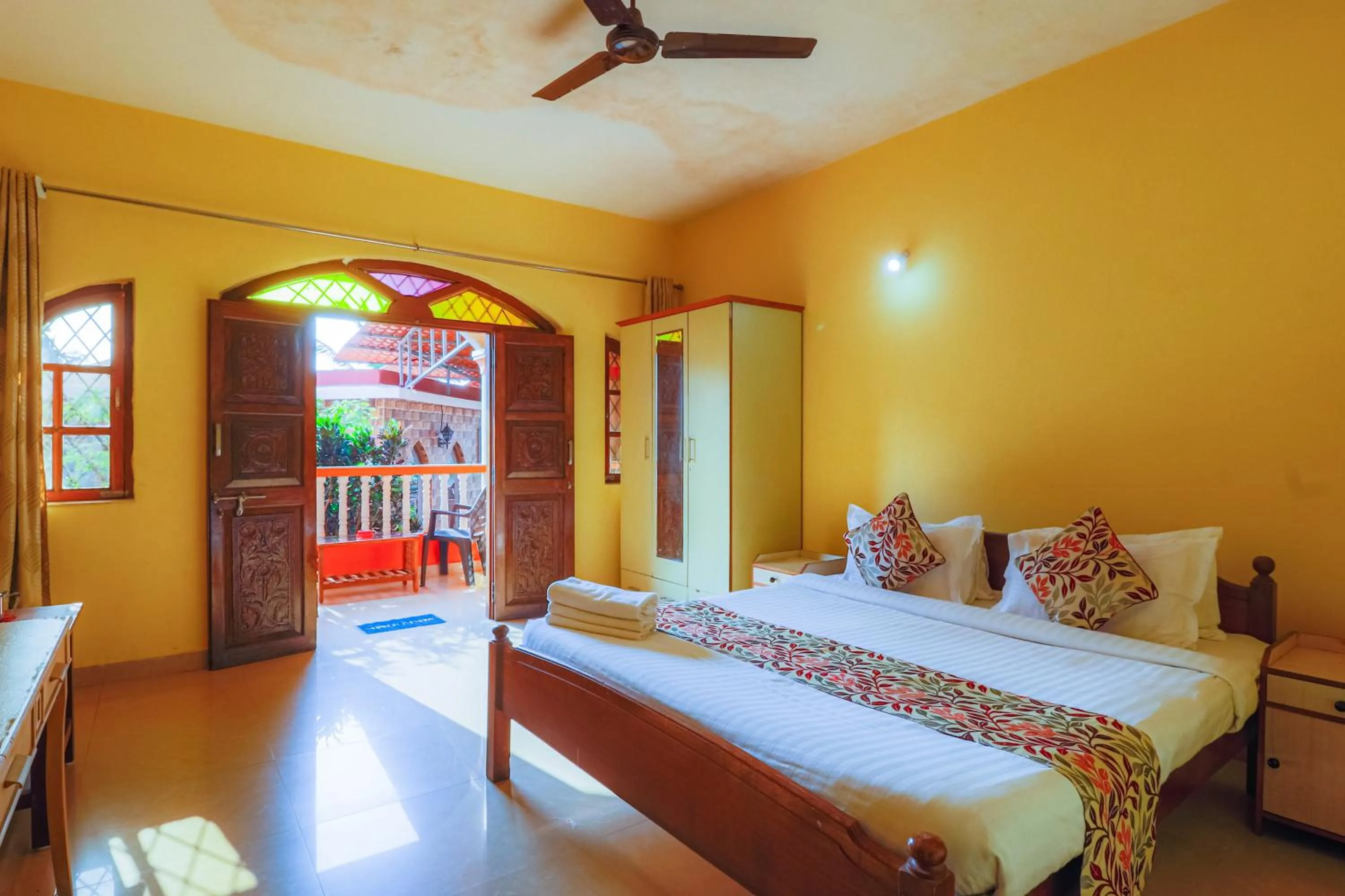 Bedroom in Larios Beach Holidays