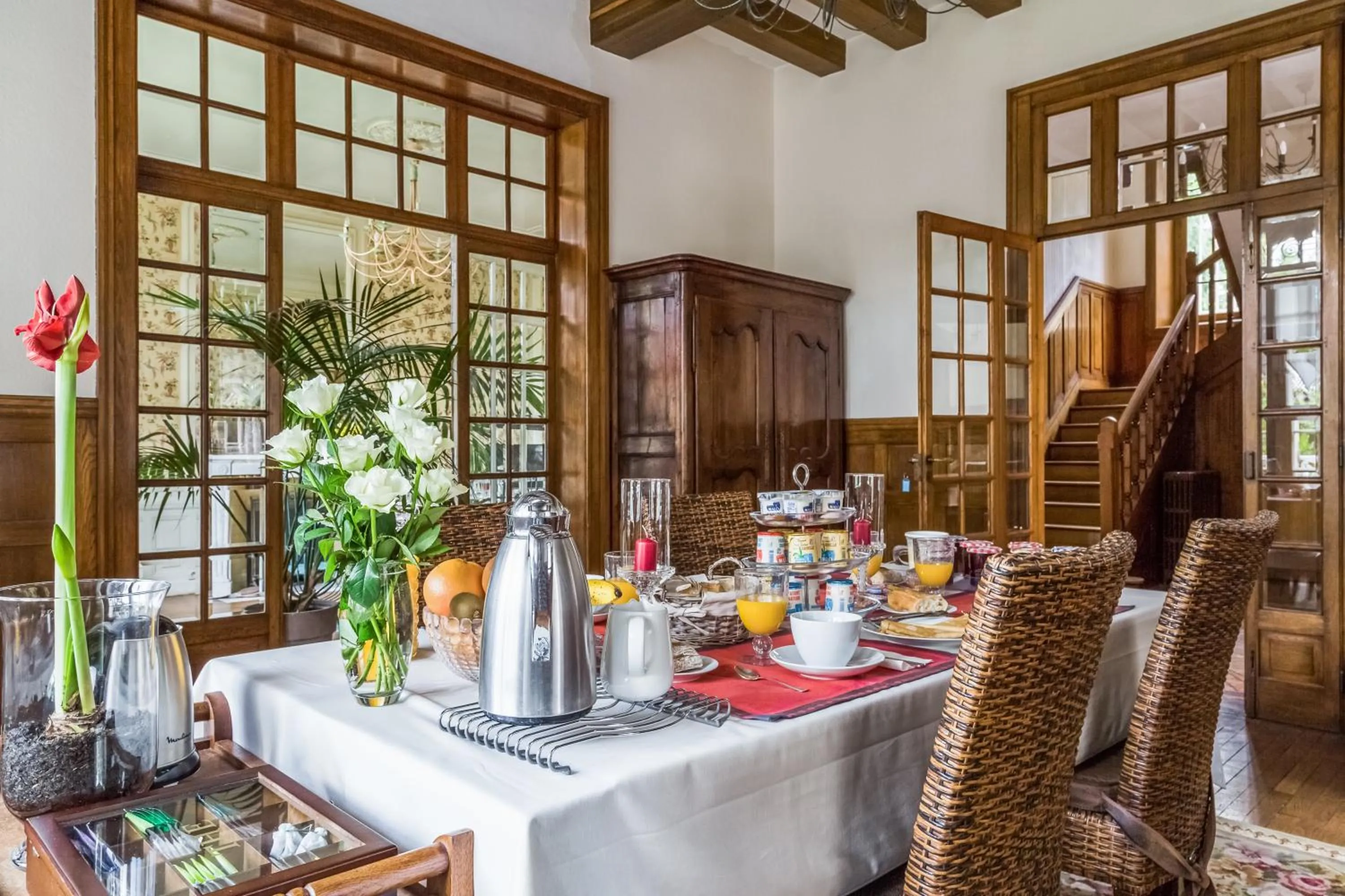 Restaurant/places to eat in La Maison Rouge Brocéliande