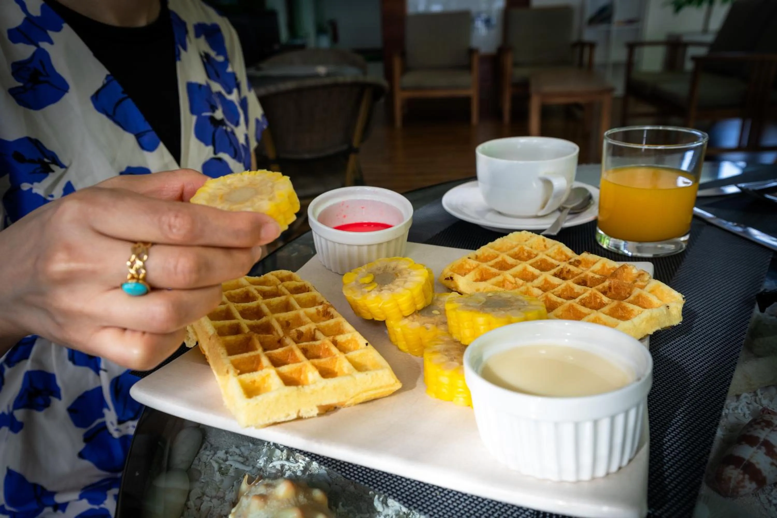 Food and drinks in Thundi Village & Spa