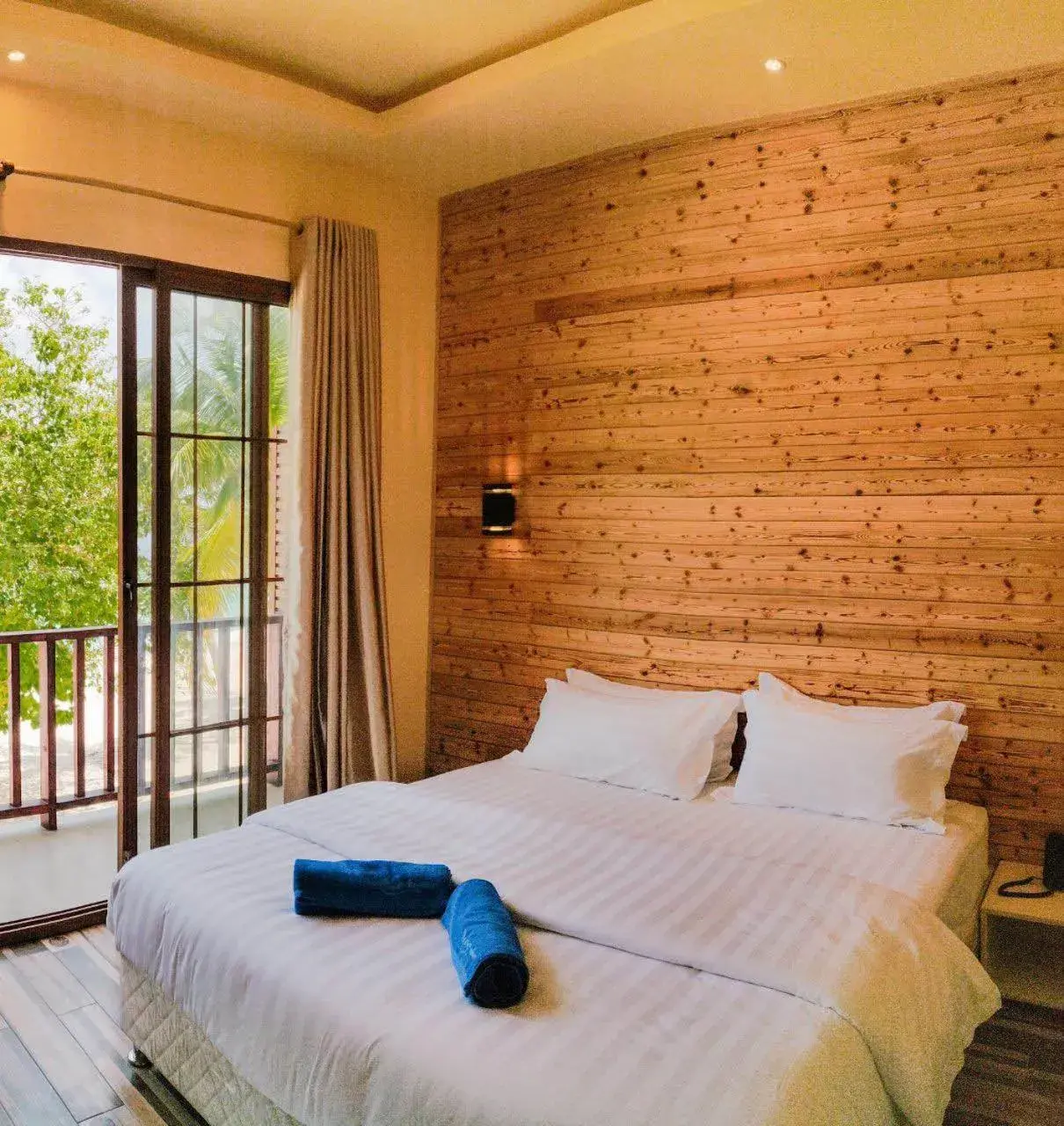 Deluxe Double Room with Sea View in Thundi Village & Spa Deluxe Double Room with Sea View in Thundi Village & Spa