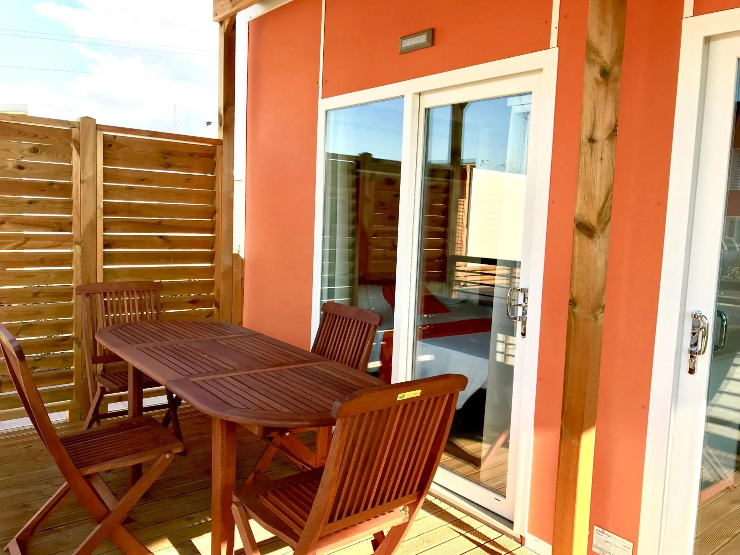 Patio in Camping Verona Village