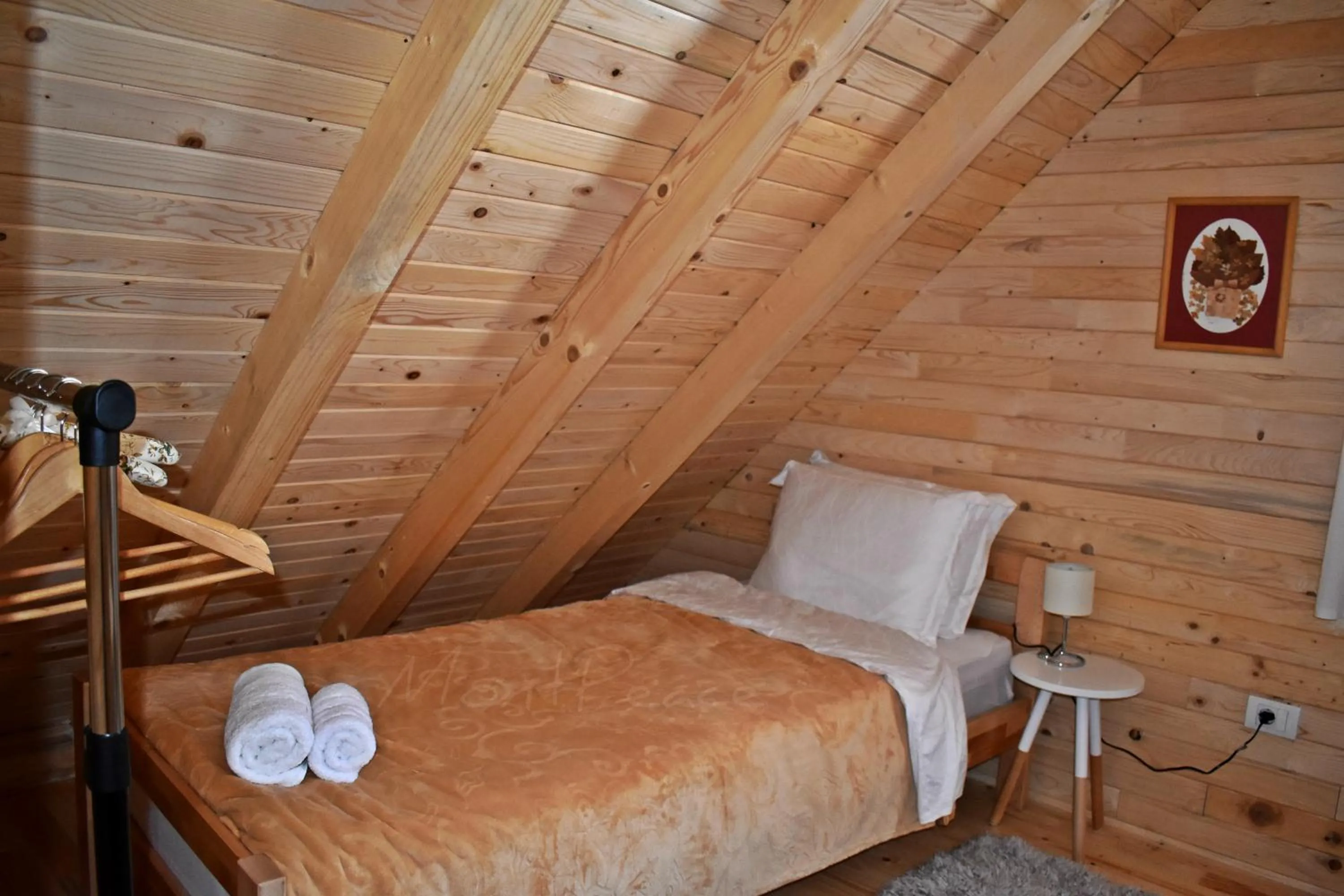 Bed in Mountain Lodge Mont Peace
