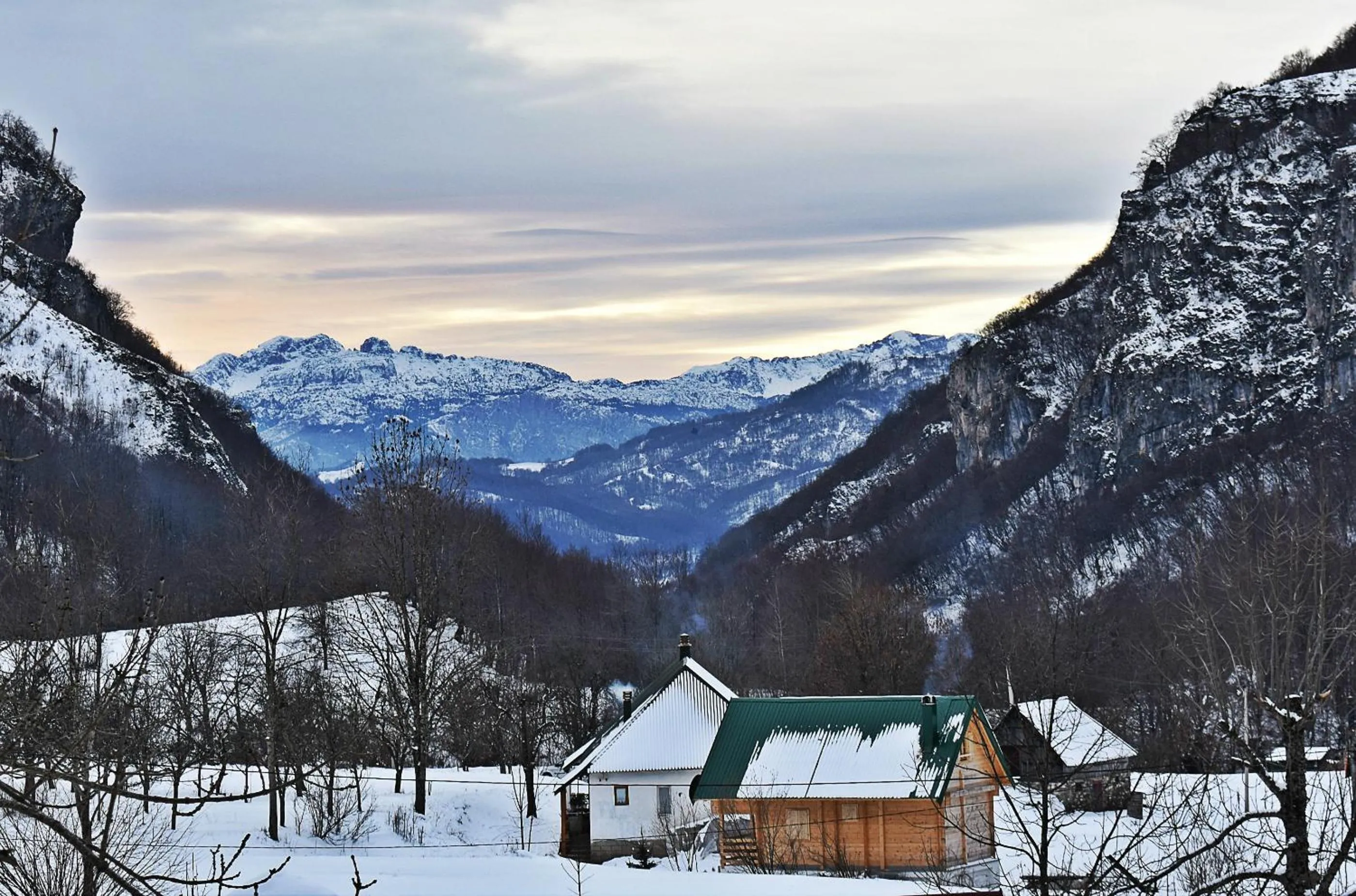 Natural landscape in Mountain Lodge Mont Peace