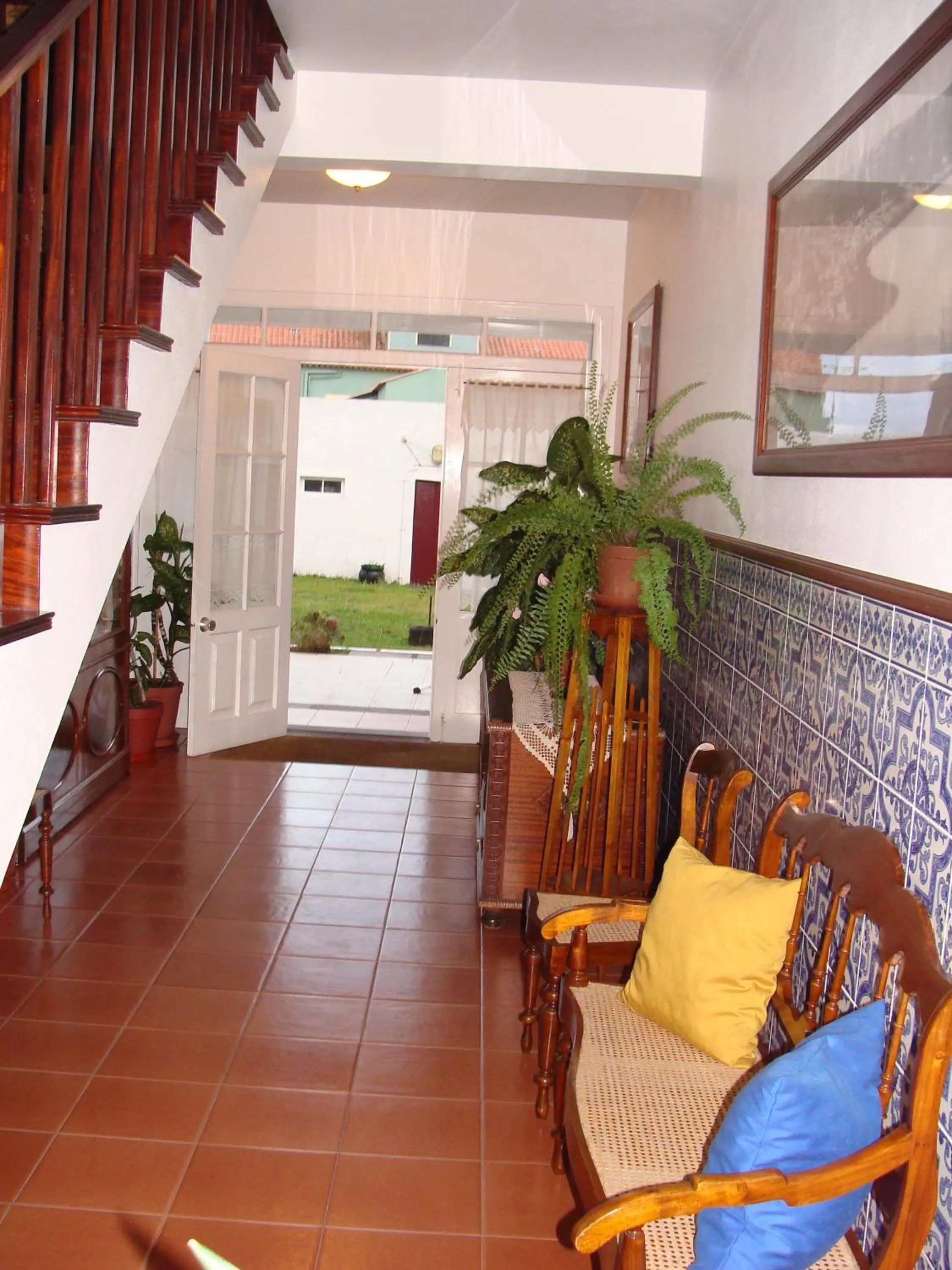 Lobby or reception in Apartamentos São João