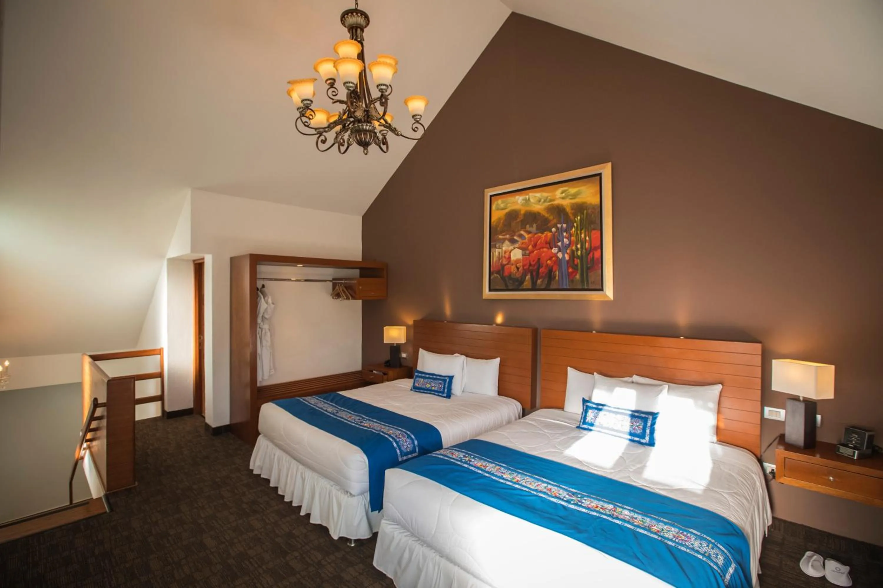 Bed in Aranwa Pueblito Encantado del Colca