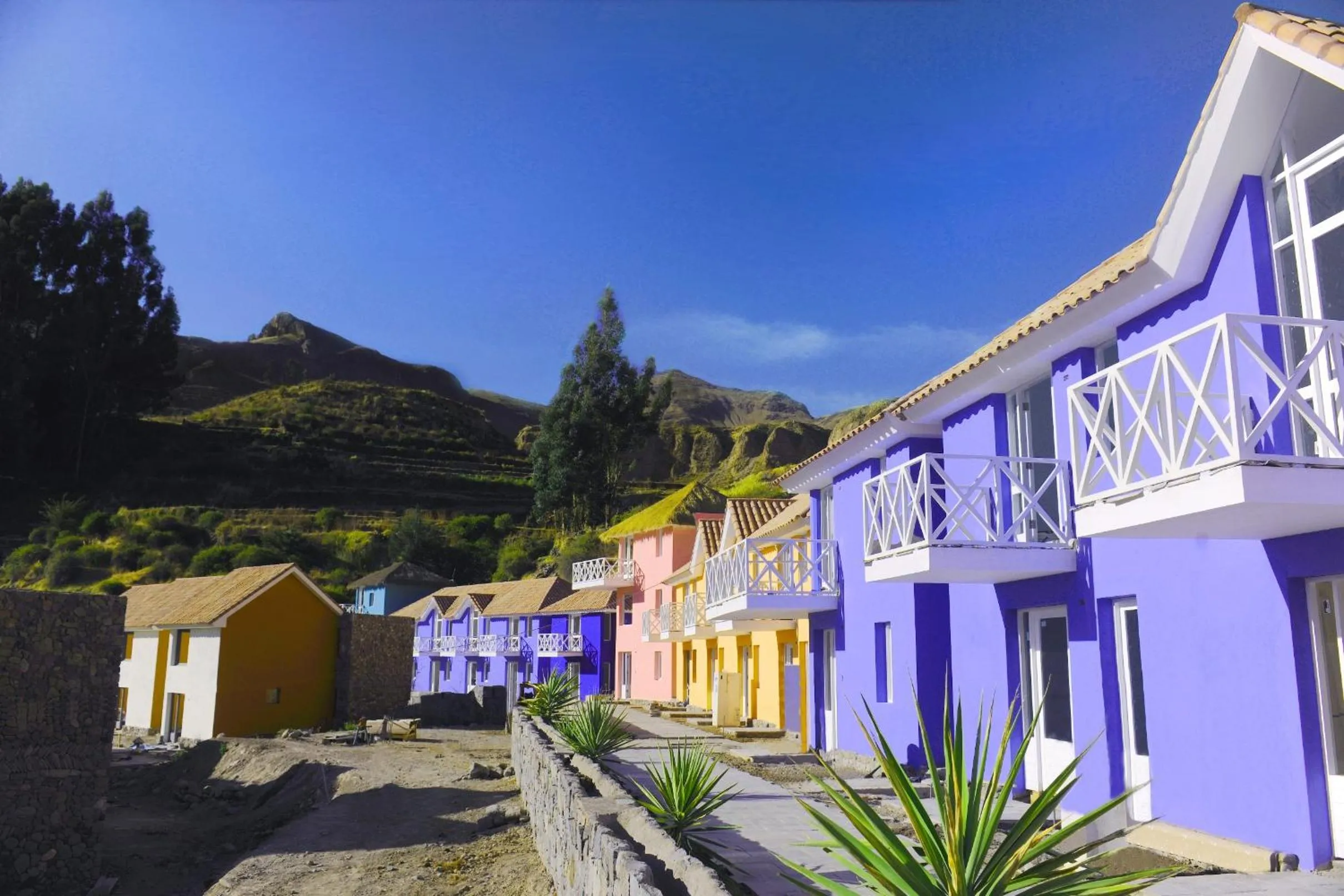 Garden in Aranwa Pueblito Encantado del Colca