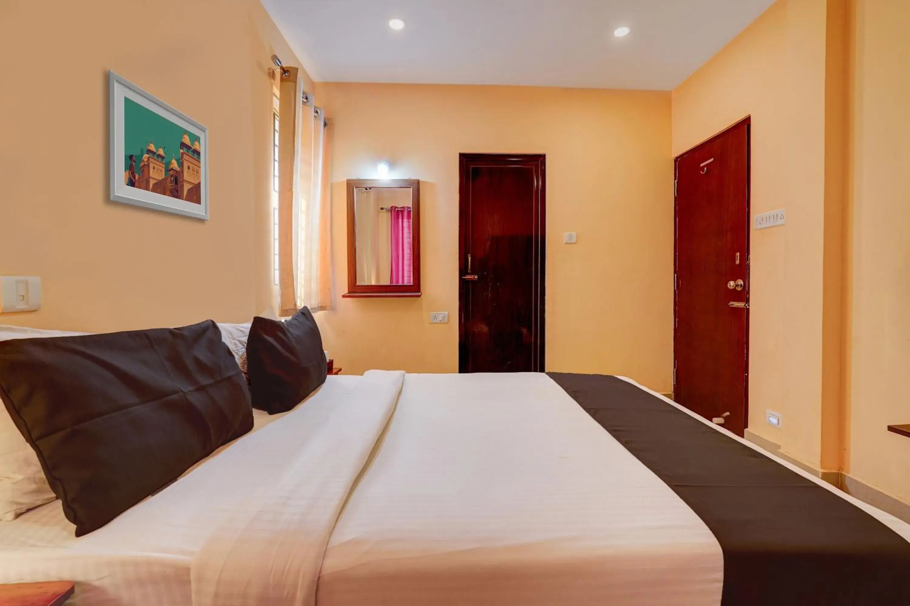 Bedroom, Bed in Hotel O Paradise Inn Bedroom, Bed in Hotel O Paradise Inn