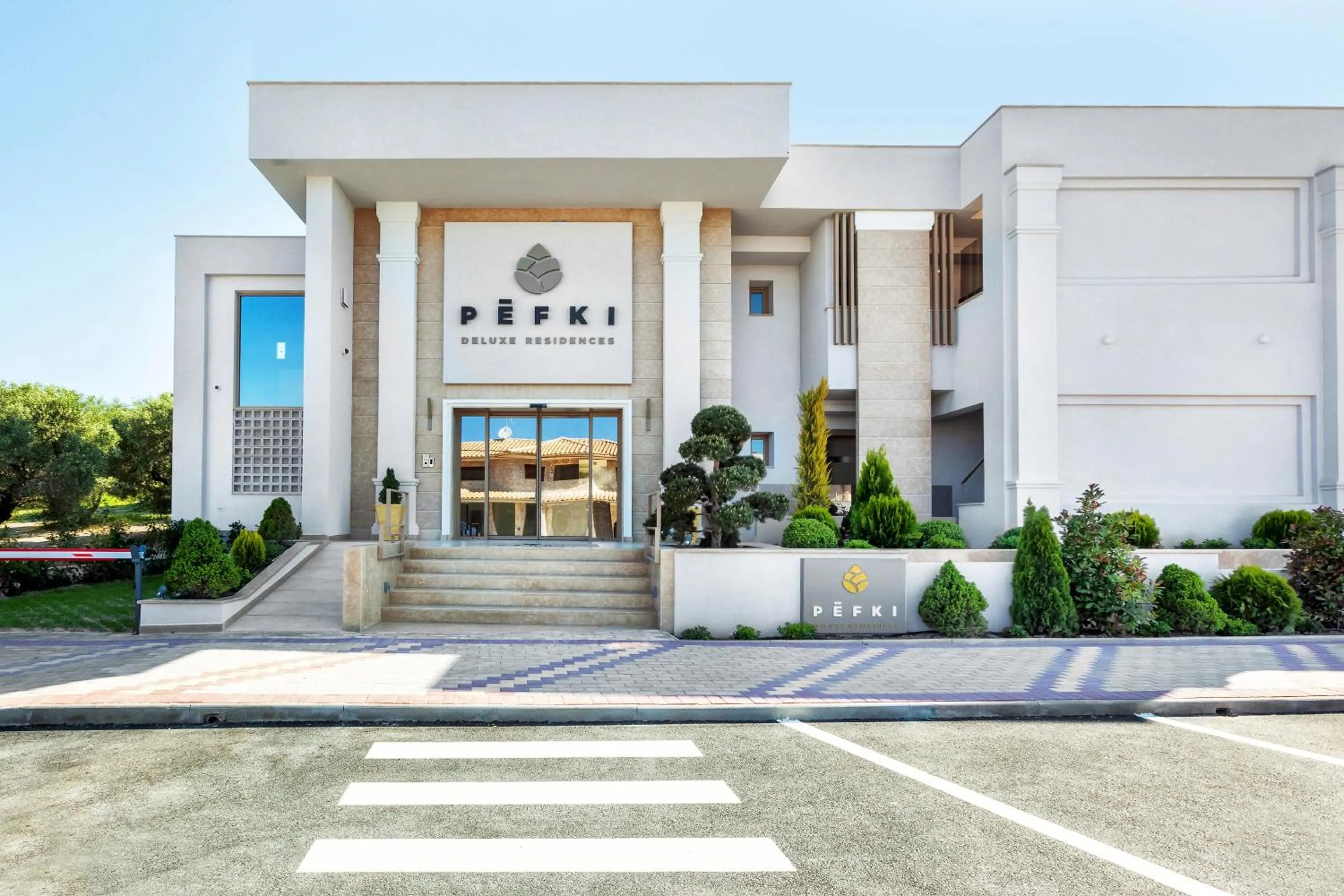 Facade/entrance in Pefki Deluxe Residences