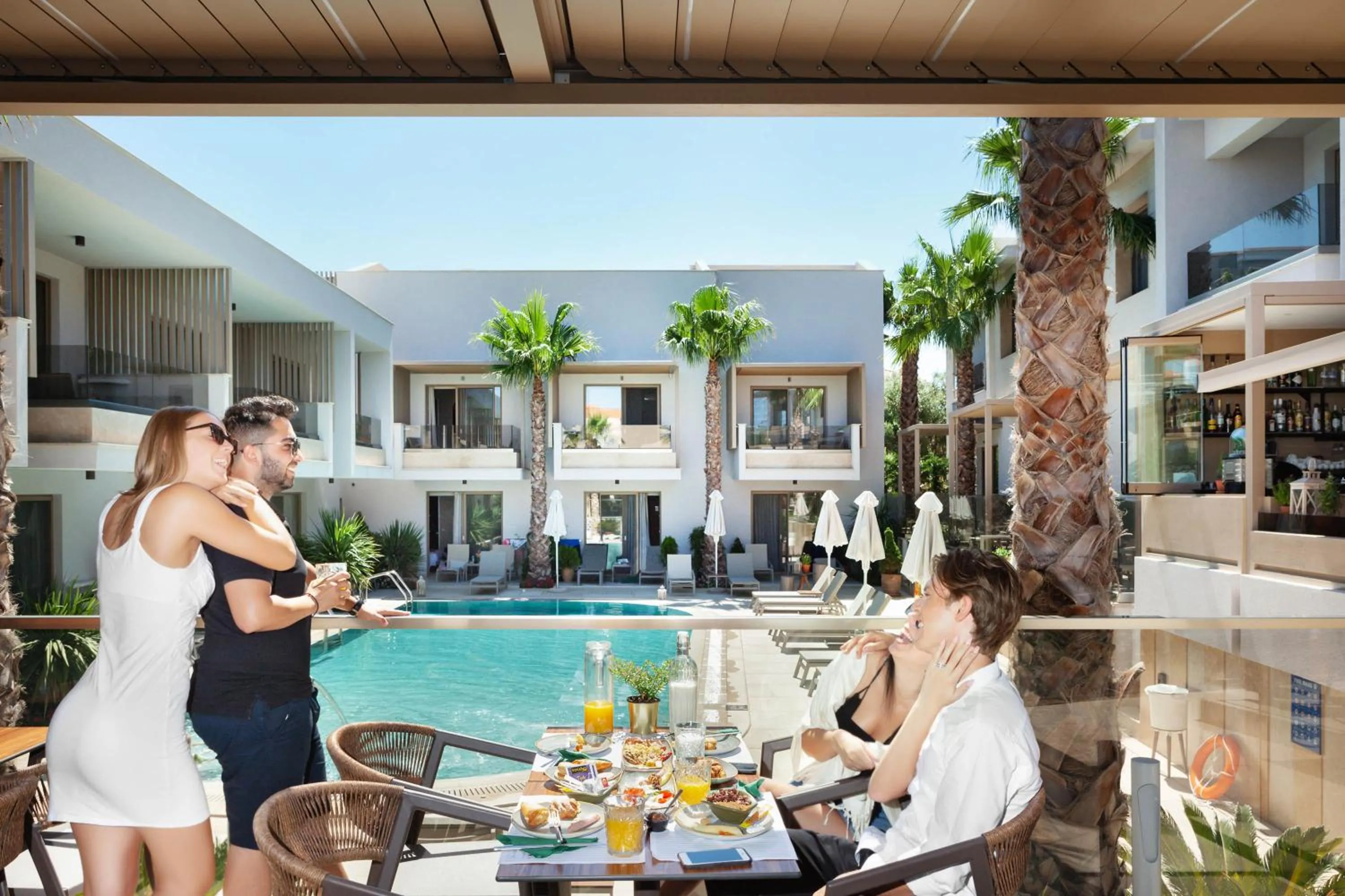 Breakfast in Pefki Deluxe Residences