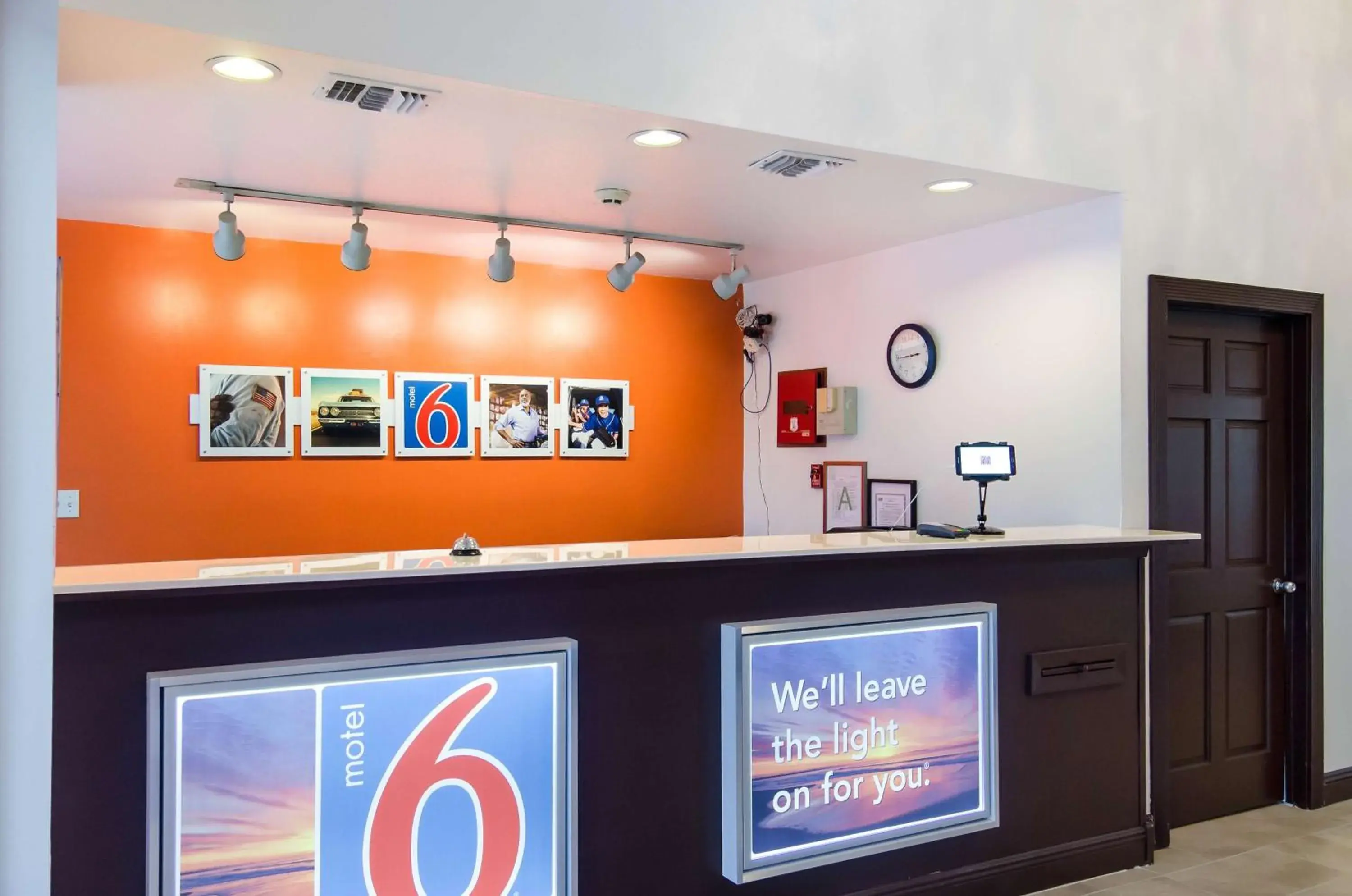 Property logo or sign, Lobby/Reception in Motel 6 Moss Point, MS