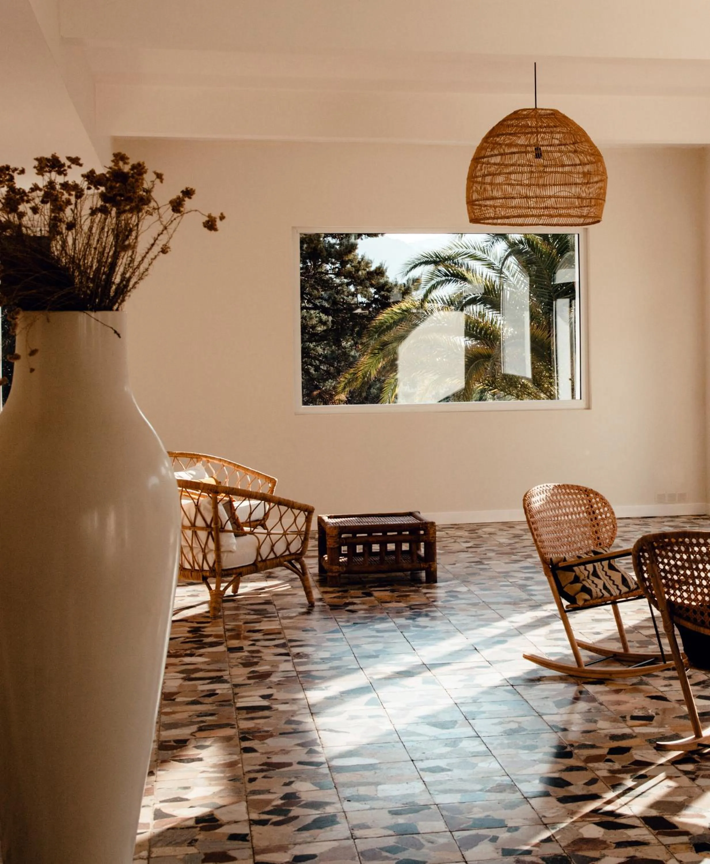 Lobby or reception in L'Aiglon