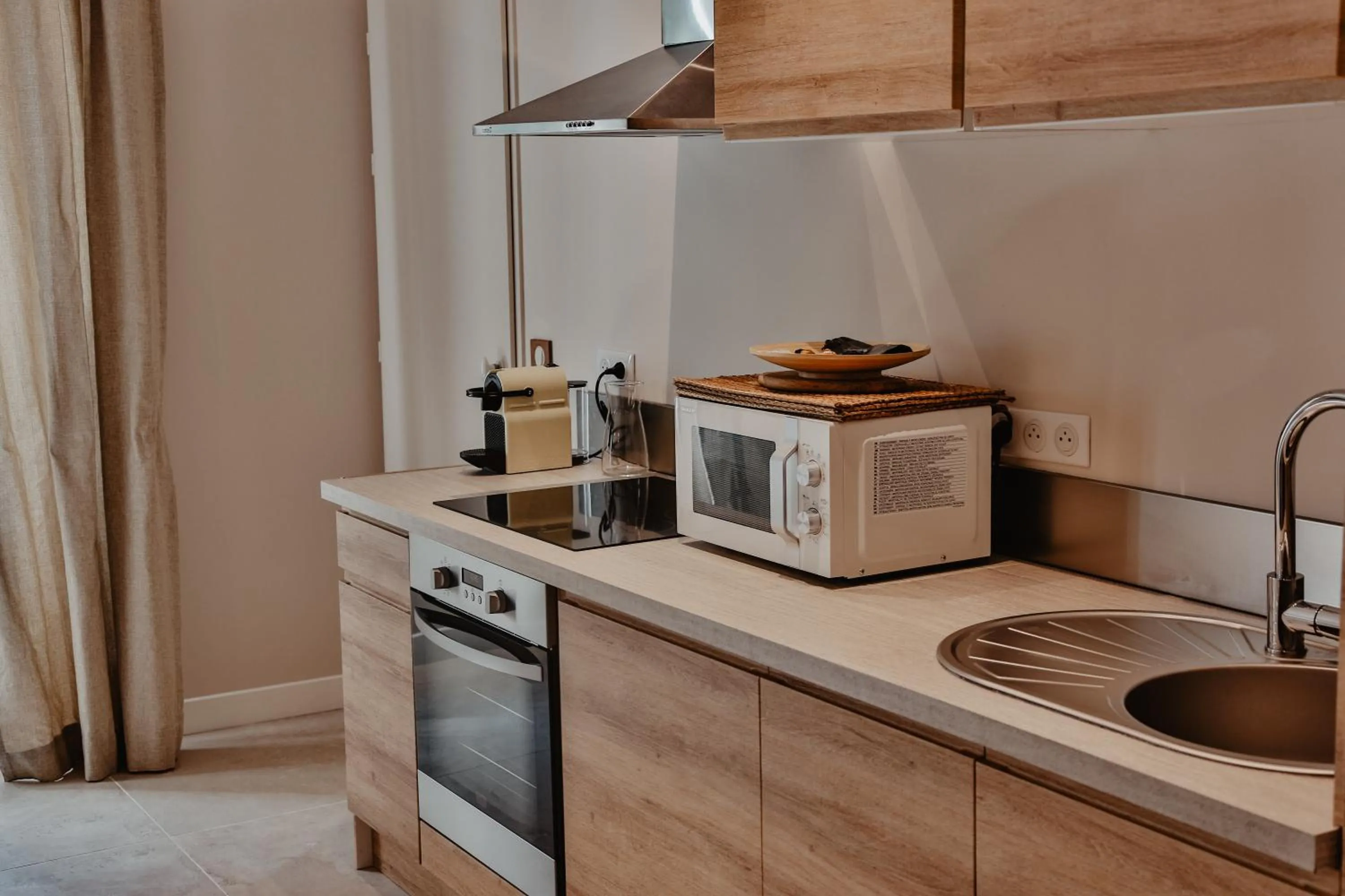 Kitchen or kitchenette in L'Aiglon