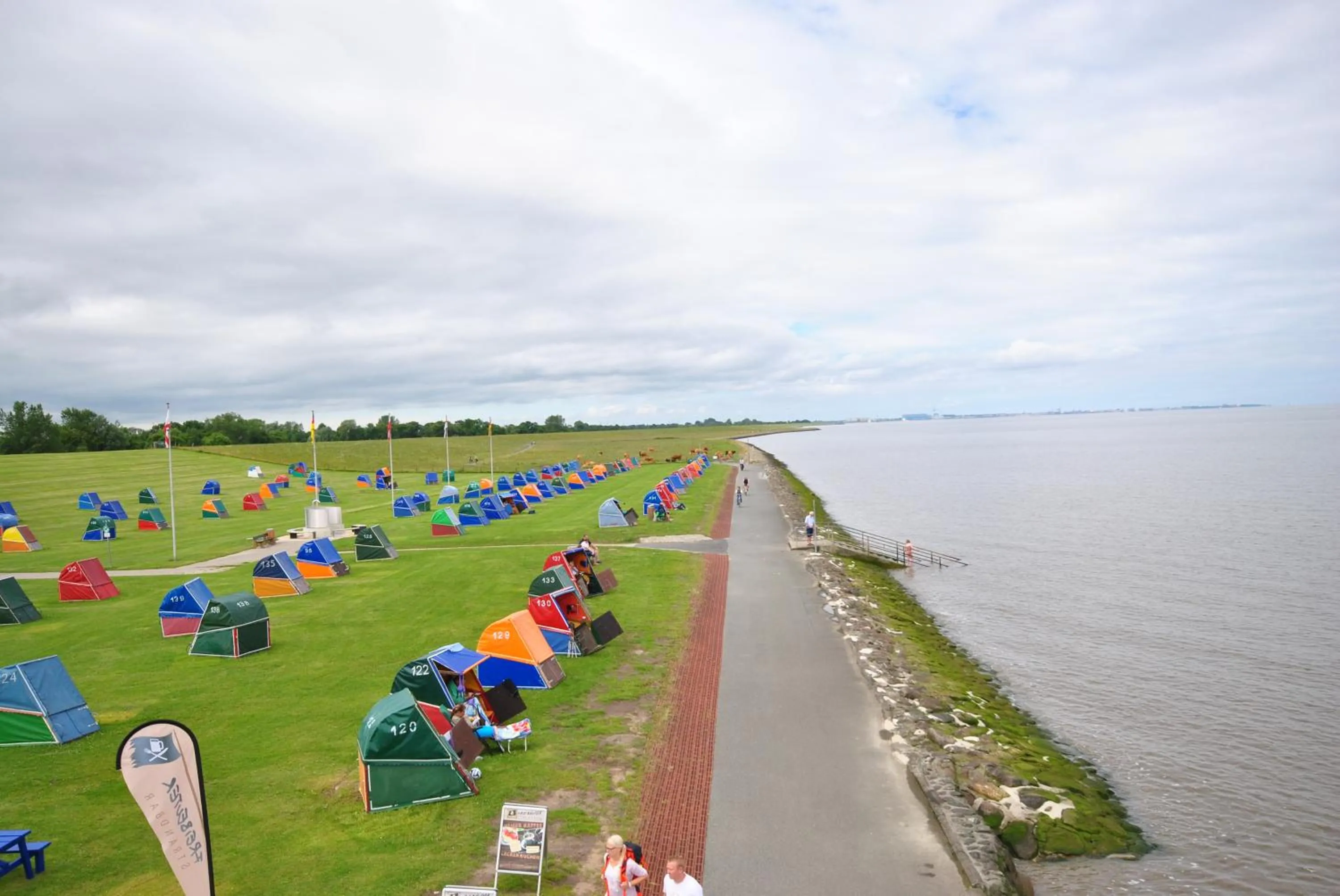 Sea view in Ferienhaus Wellnessoase