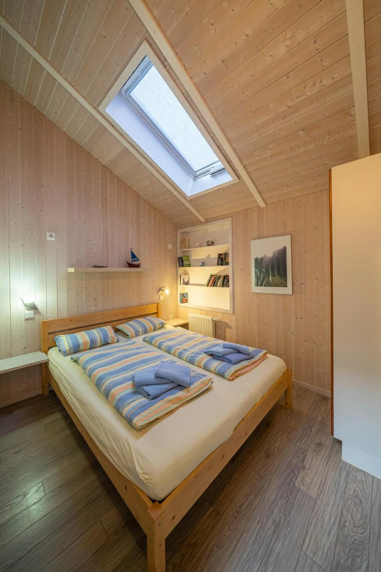 Bedroom, Bed in Ferienhaus Wellnessoase