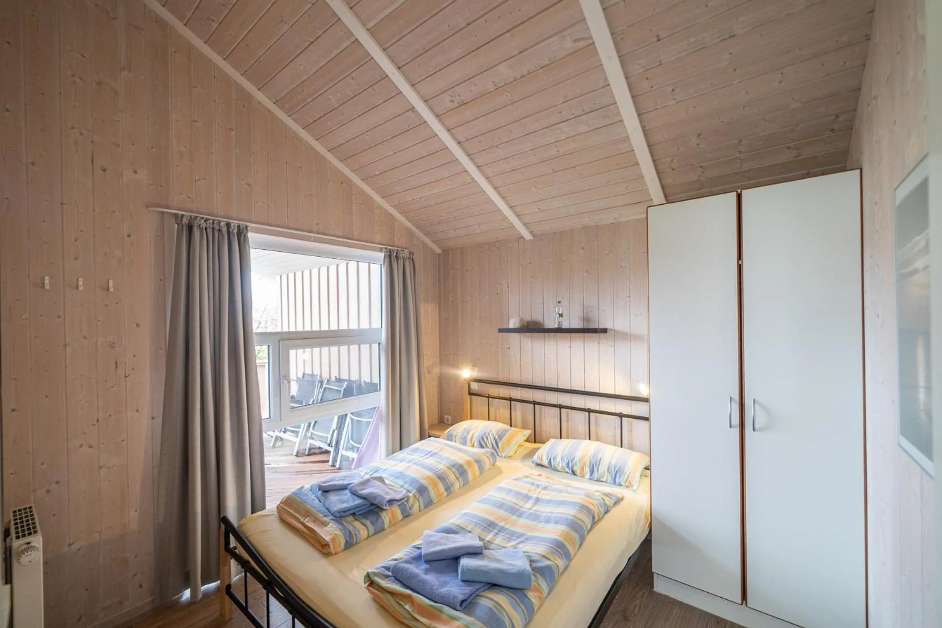 Bedroom, Bed in Ferienhaus Wellnessoase