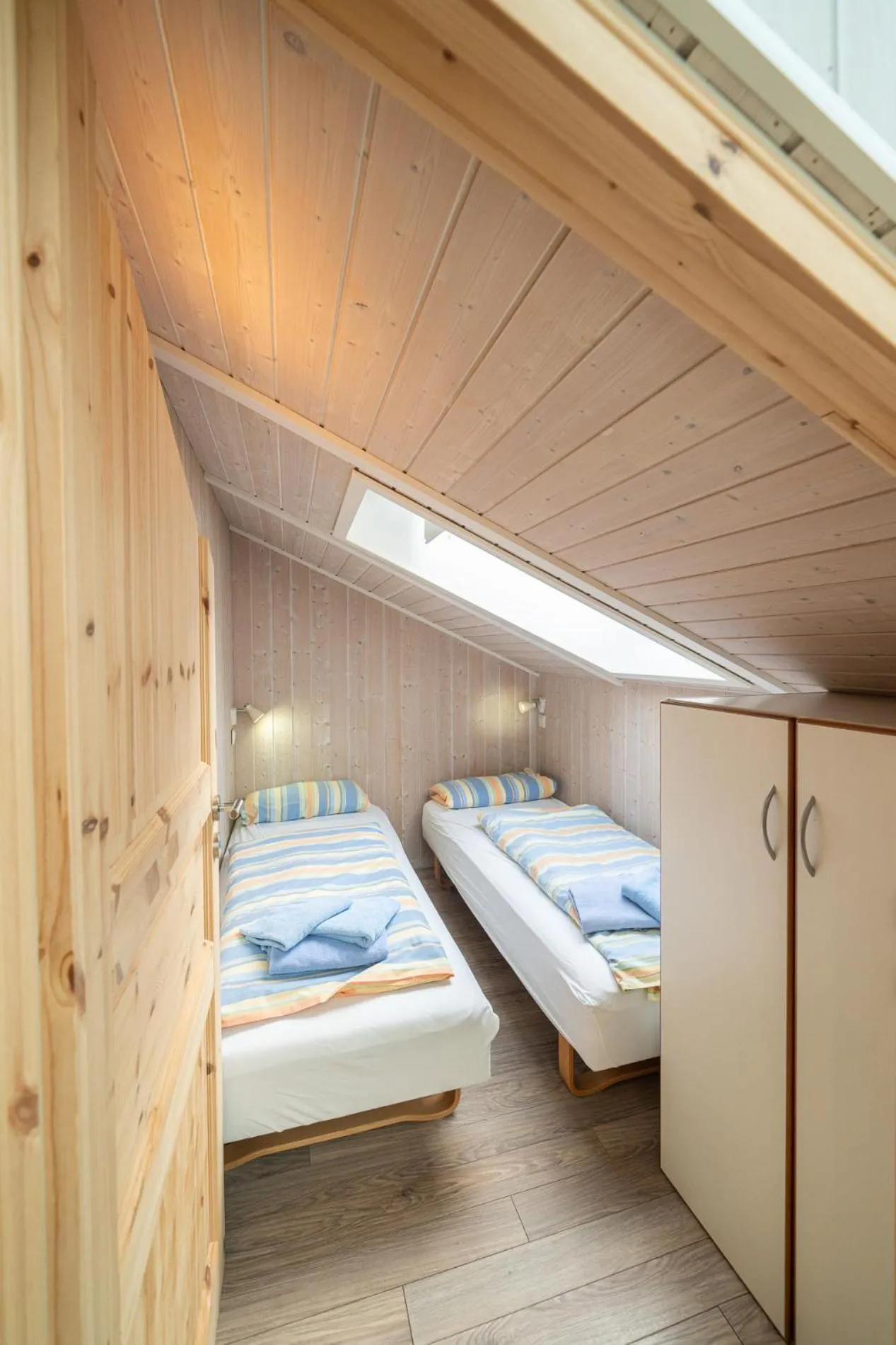 Bedroom, Bed in Ferienhaus Wellnessoase