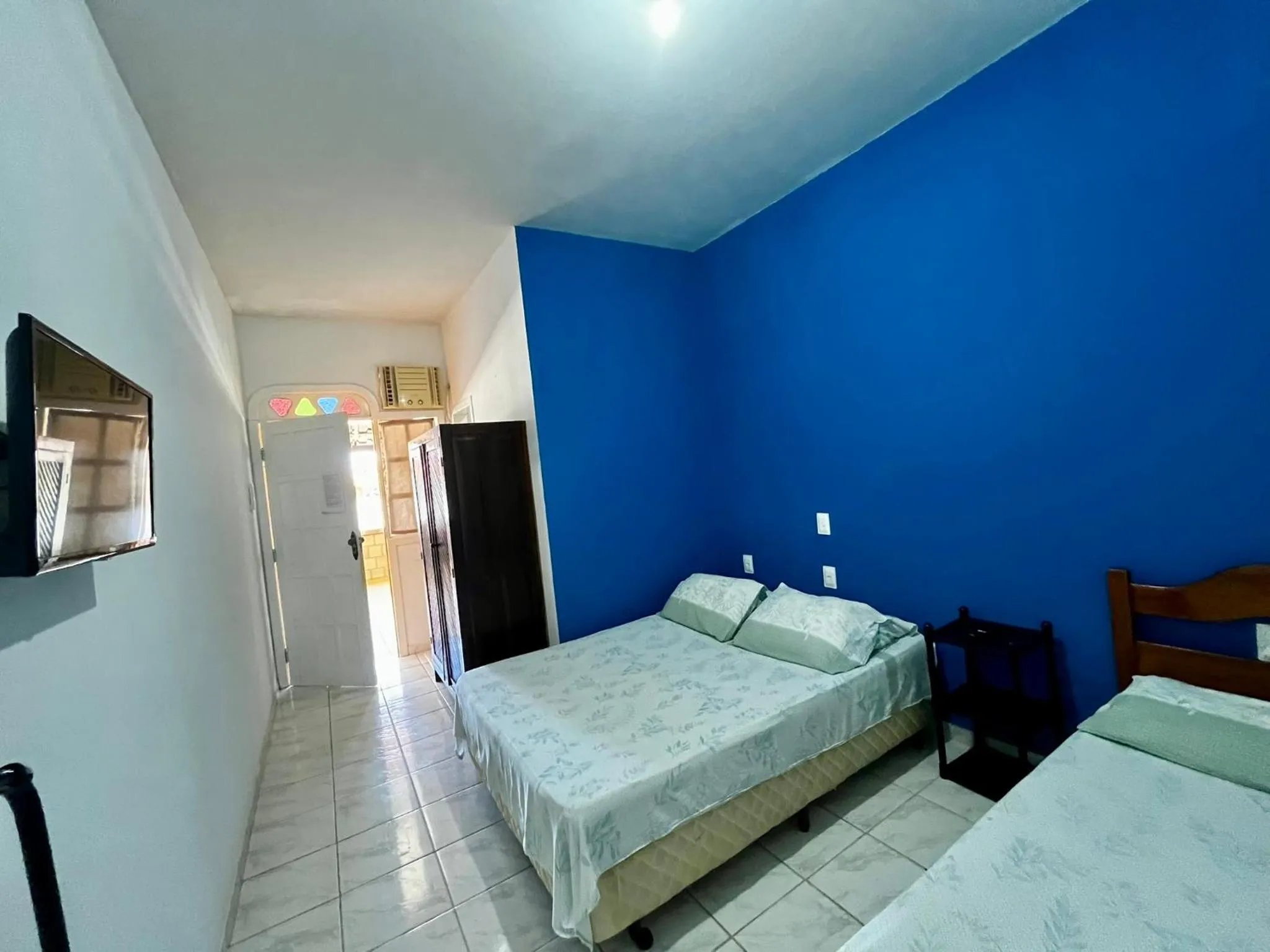 Bed in Pousada da Rose