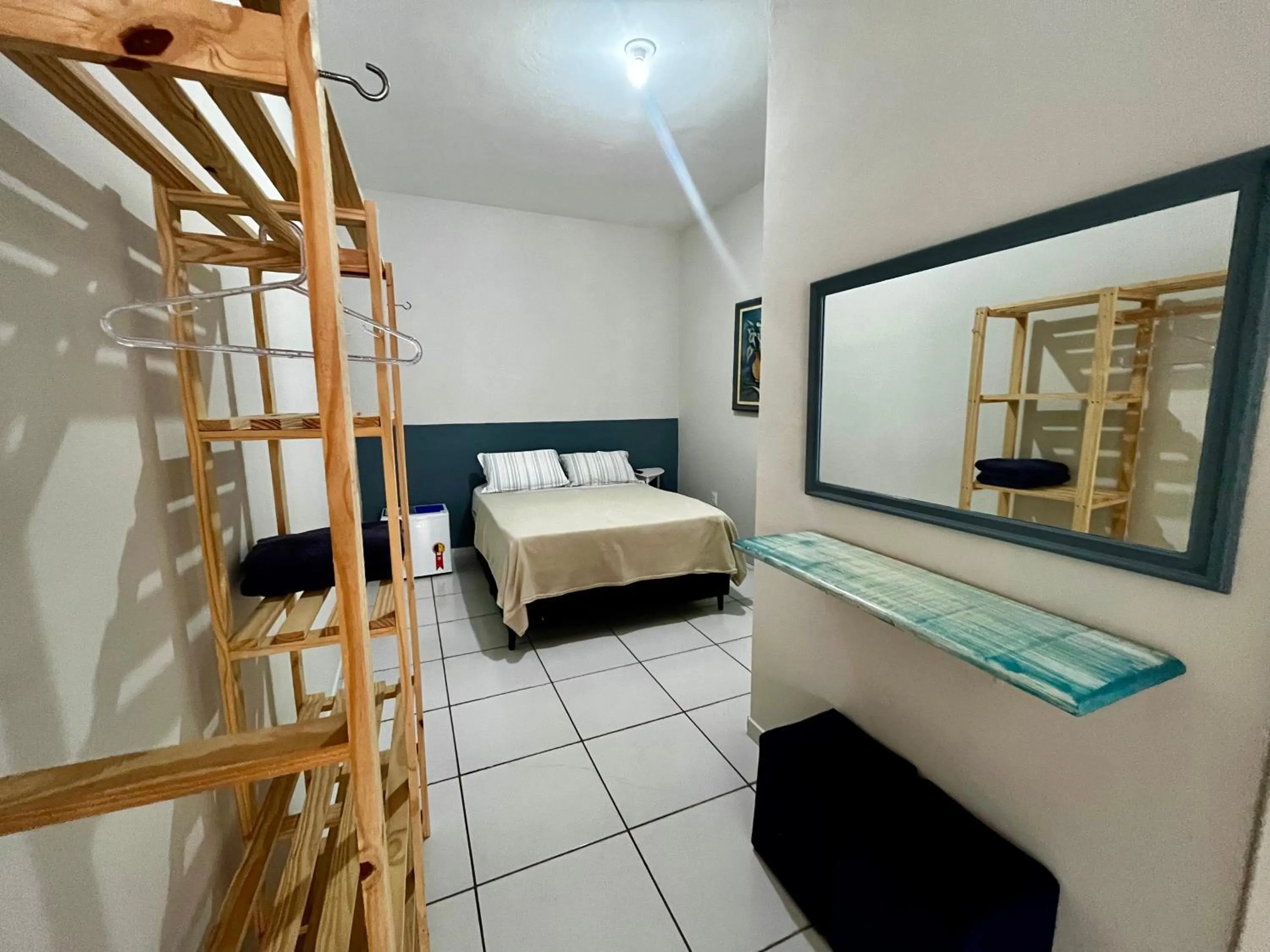 Bed in Pousada da Rose