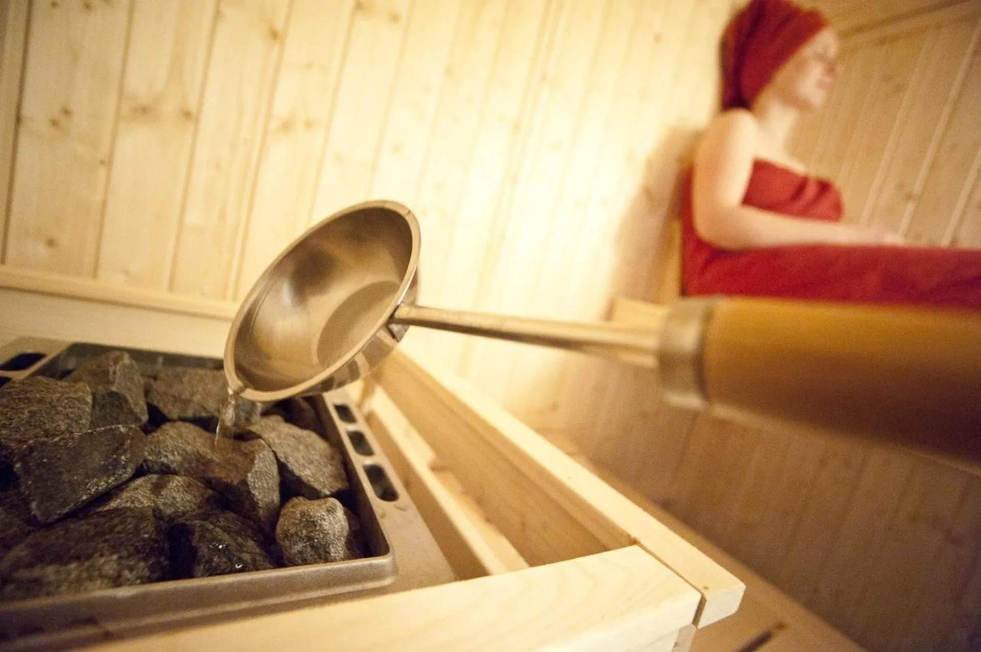 Sauna in Ferienwohnung Kiebitz IV
