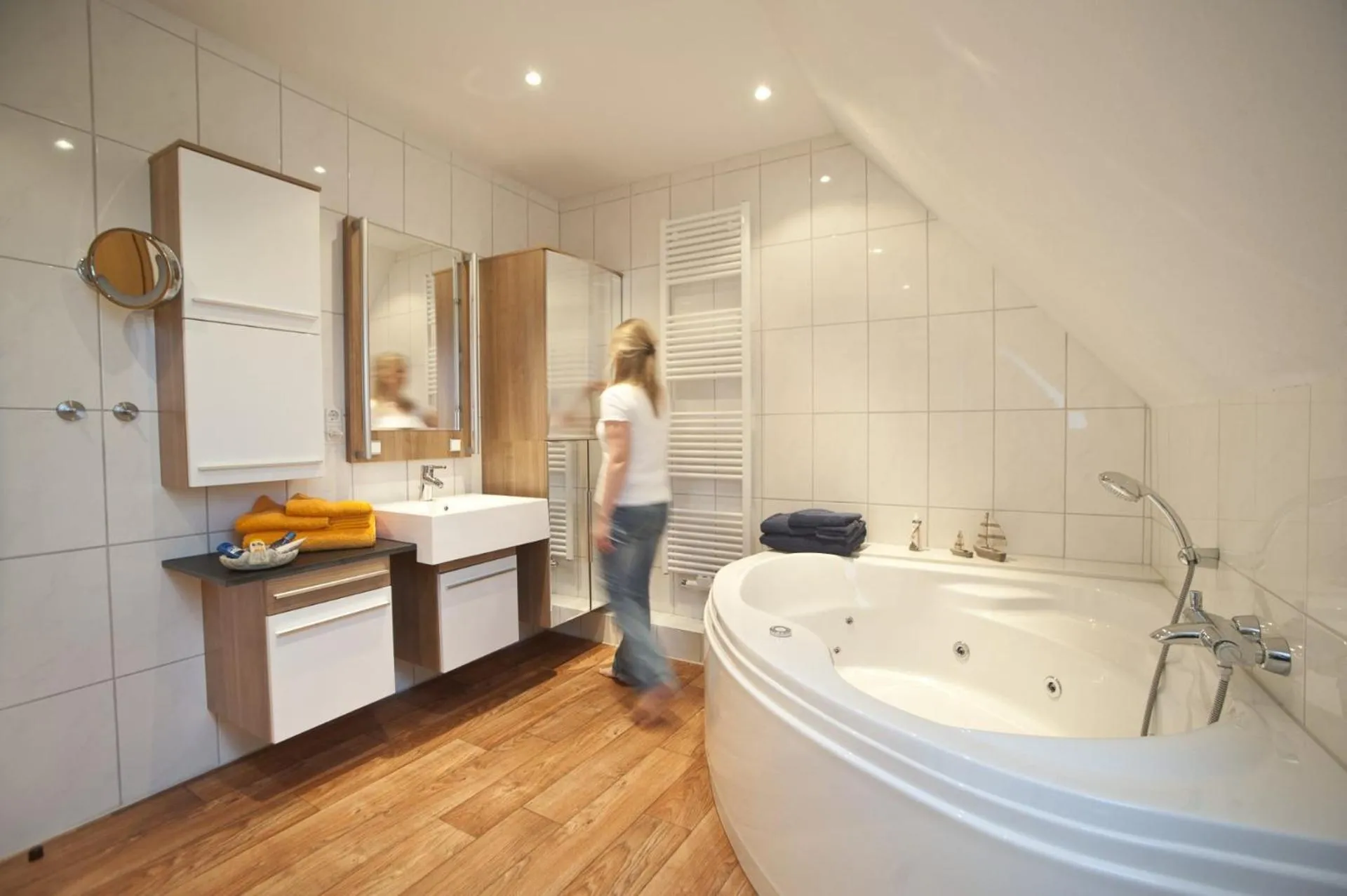 Bathroom in Ferienwohnung Kiebitz IV