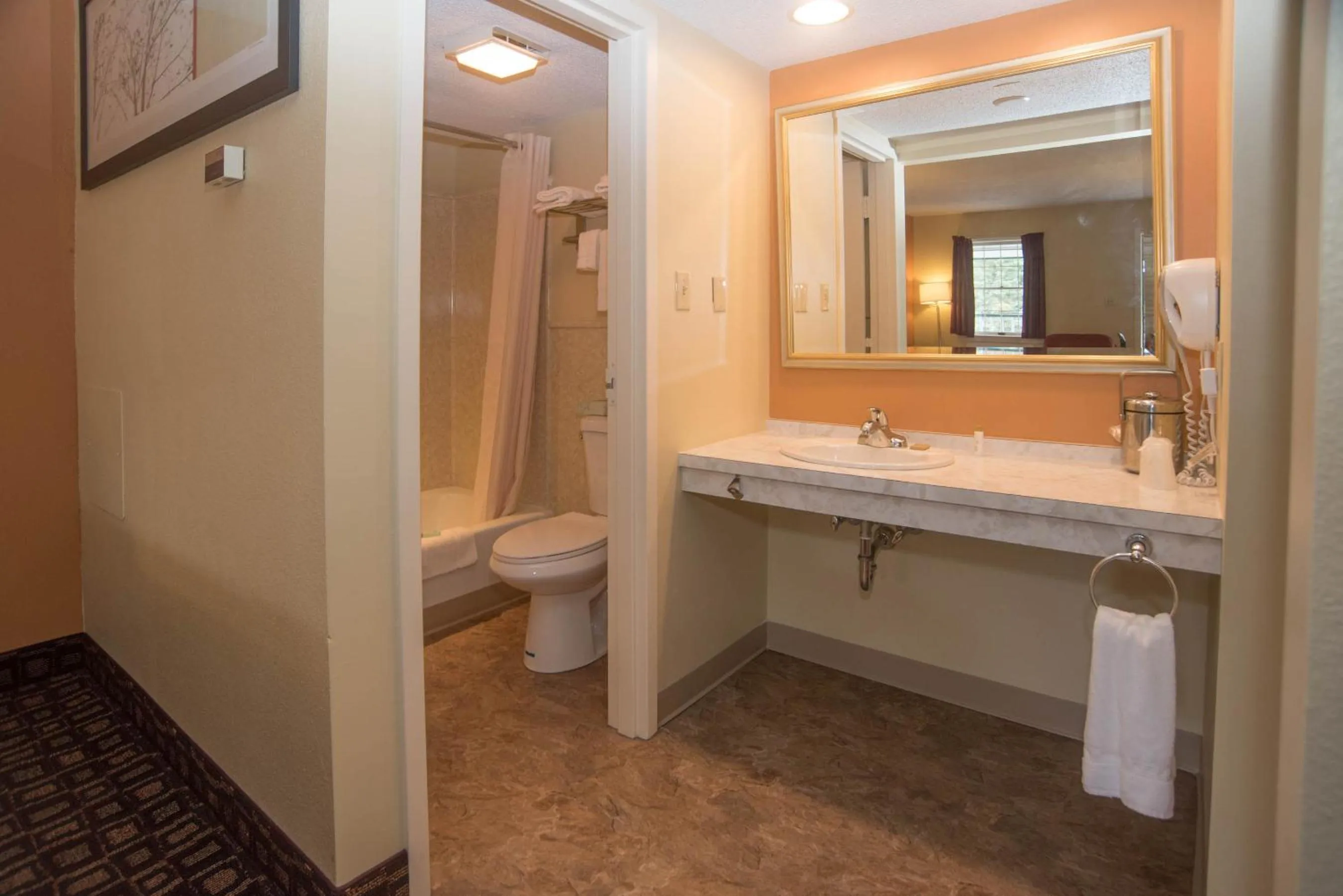 Bathroom in Colonnade Inn