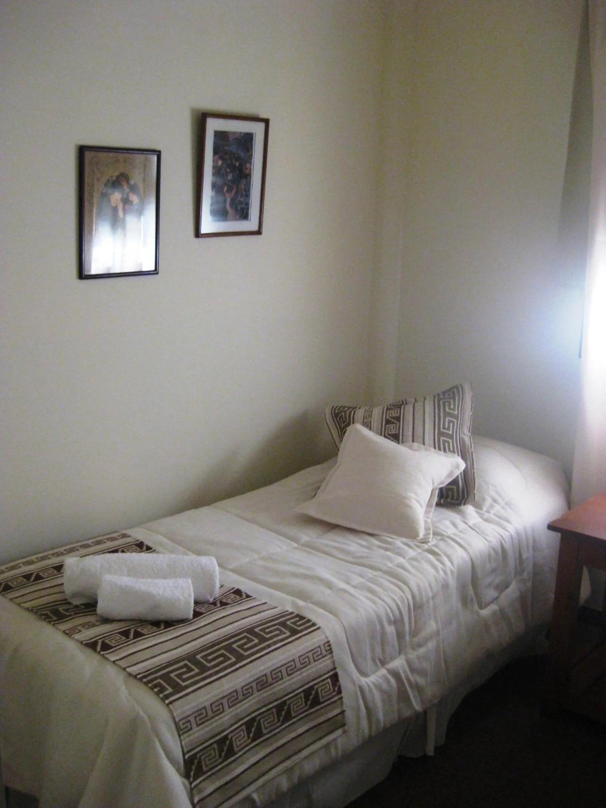 Bed in Hostería Los Gnomos