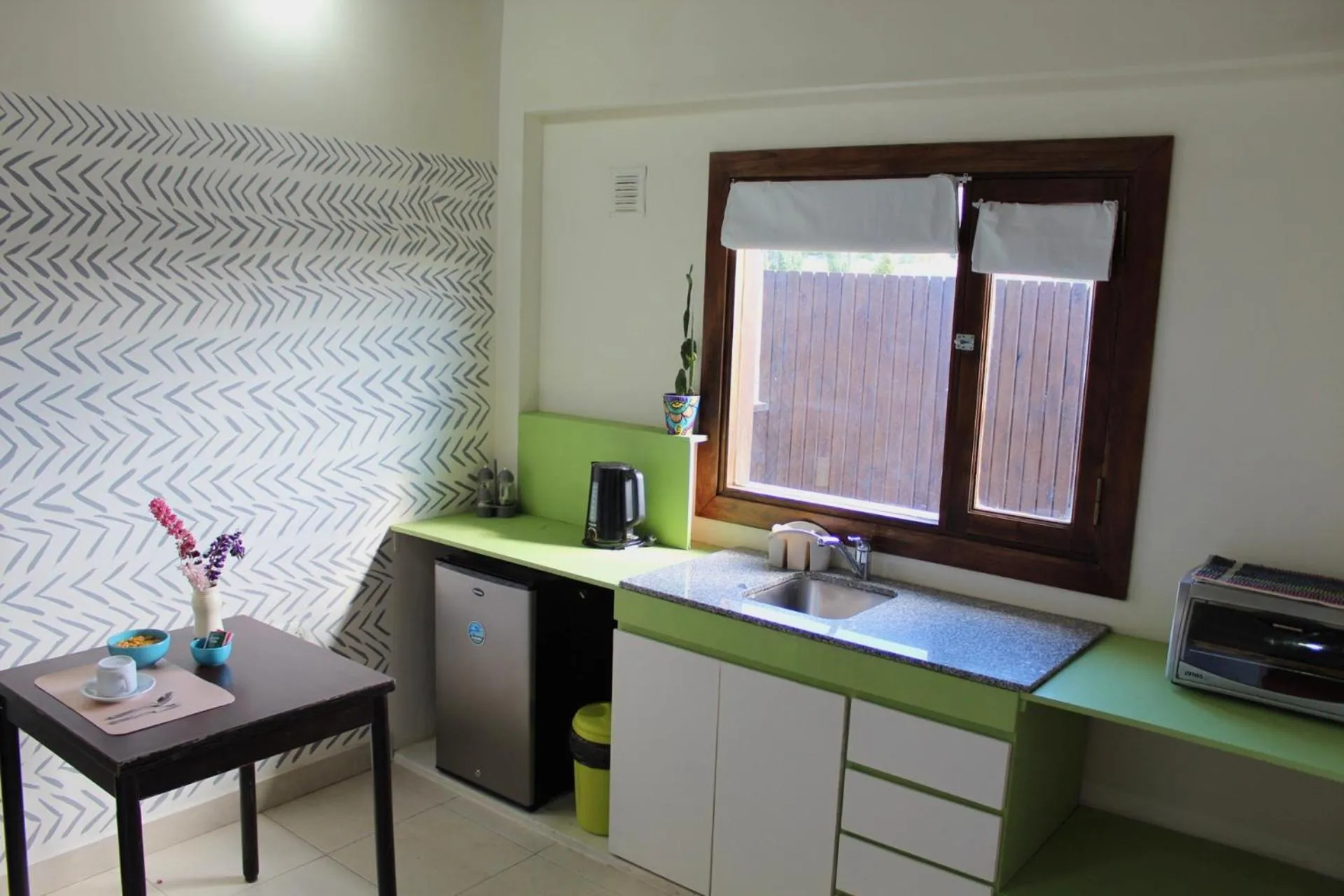 Coffee/tea facilities in Hostería Los Gnomos
