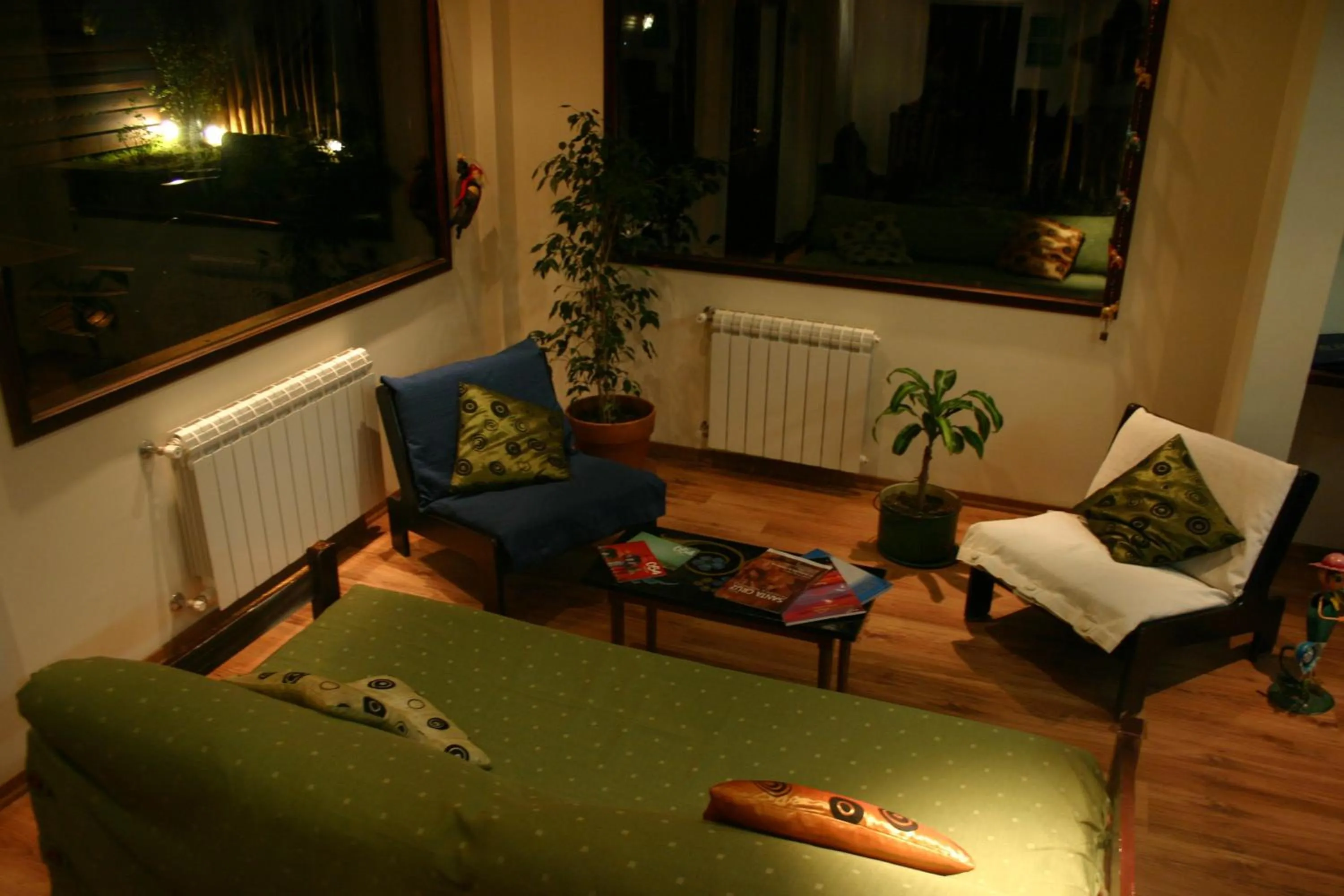 Communal lounge/ TV room in Hostería Los Gnomos