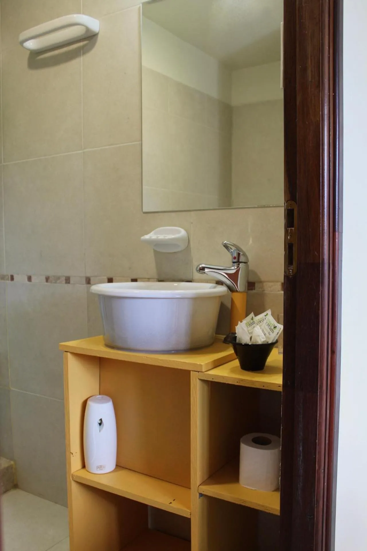 Bathroom in Hostería Los Gnomos