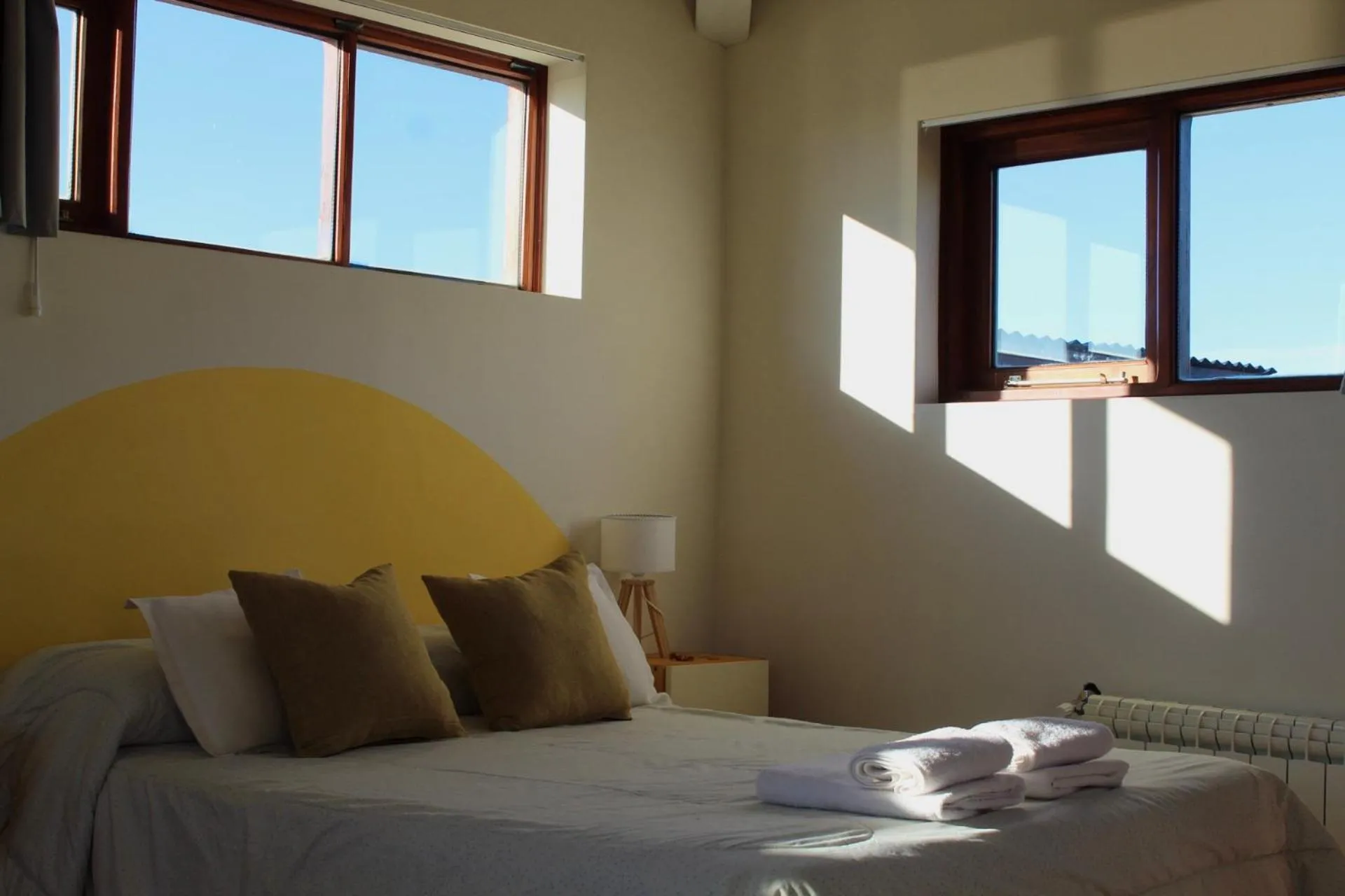 Bed in Hostería Los Gnomos