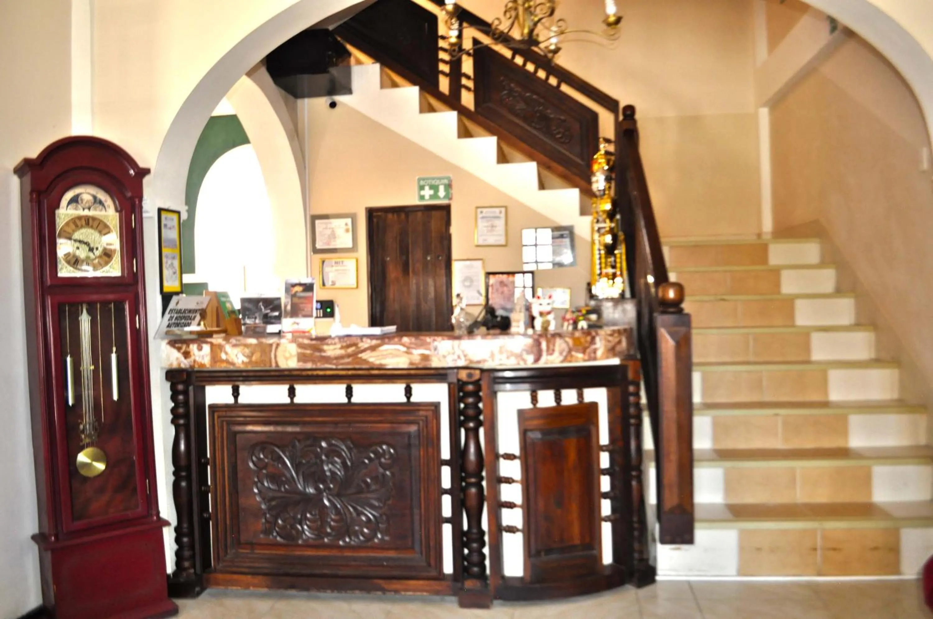 Lobby or reception in Hostal La Magia de Uyuni