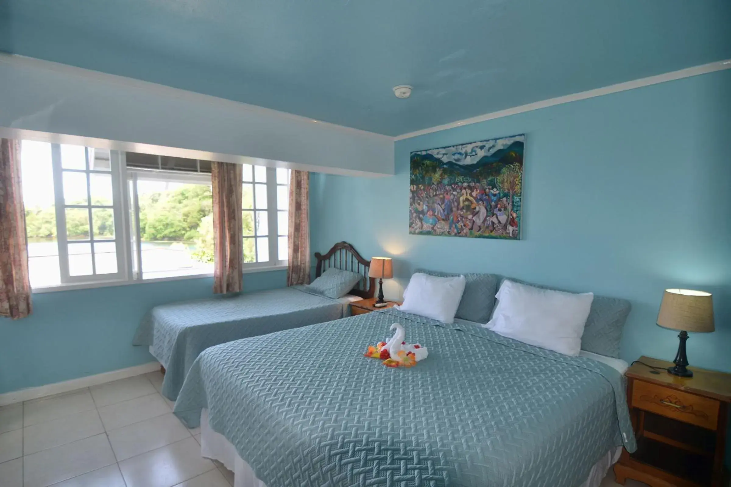 Standard Double Room with Air Conditioning in Moon San Villa at the Blue Lagoon Standard Double Room with Air Conditioning in Moon San Villa at the Blue Lagoon