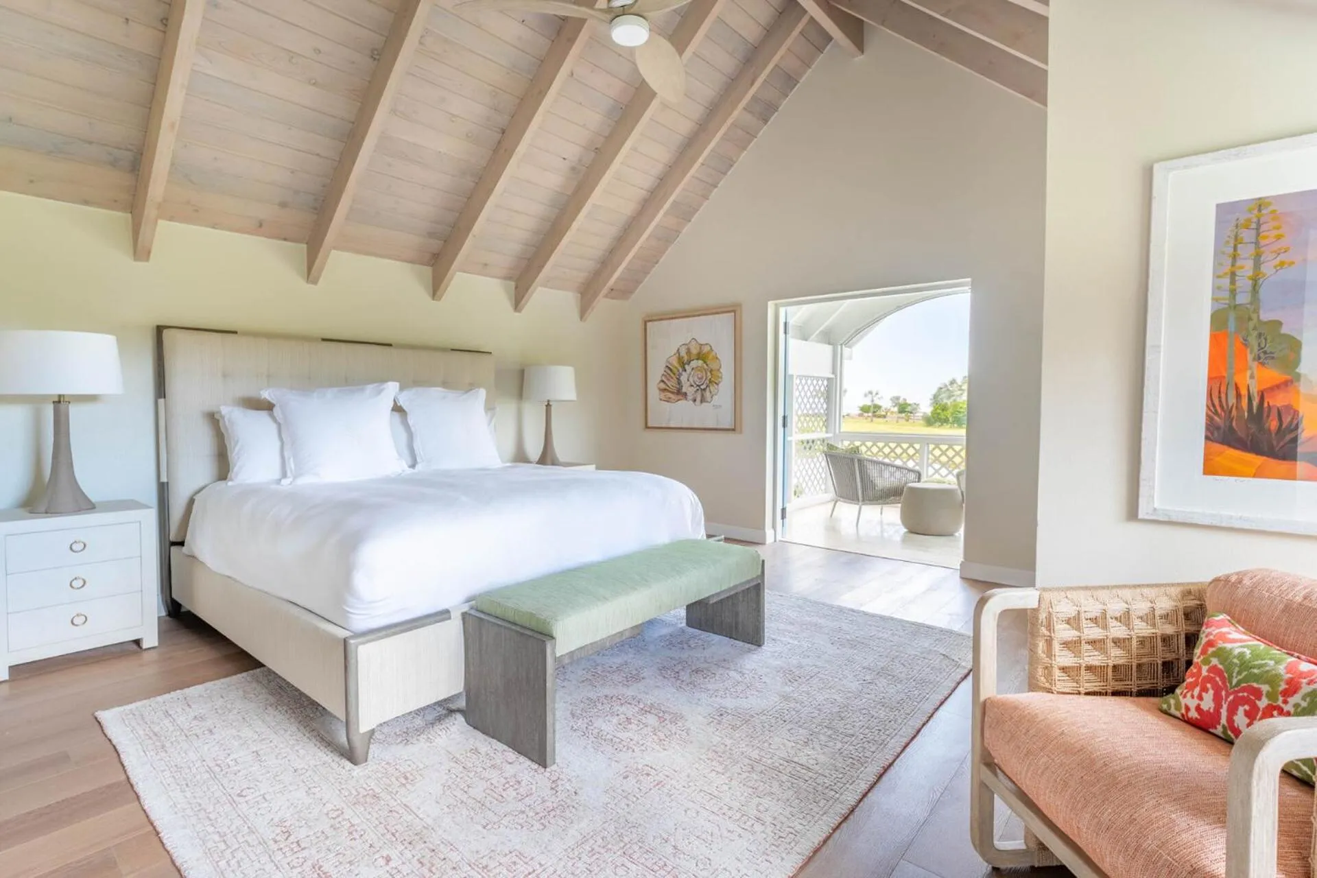 Bed in Four Seasons Resort Nevis