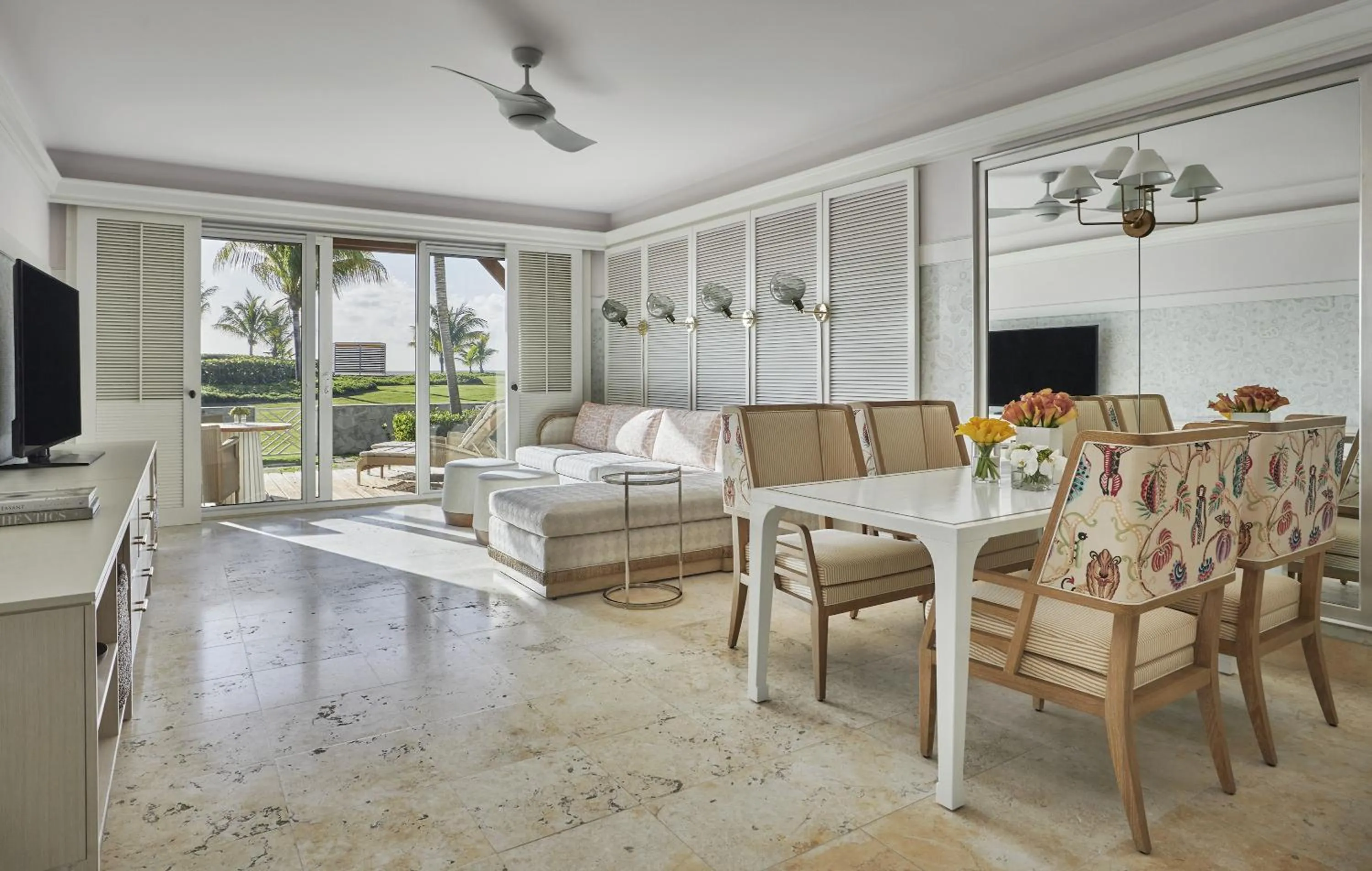 Seating area in Four Seasons Resort Nevis