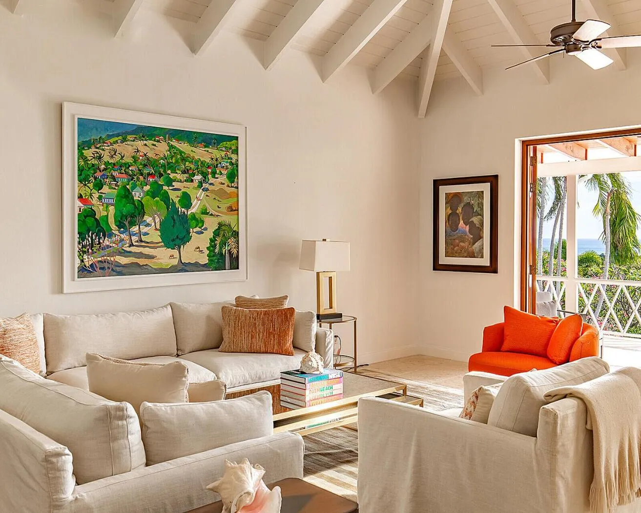 Living room in Four Seasons Resort Nevis