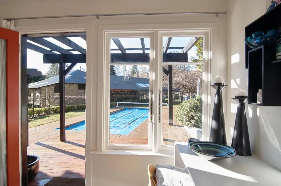 Pool view in Waiorau Homestead Pool view in Waiorau Homestead