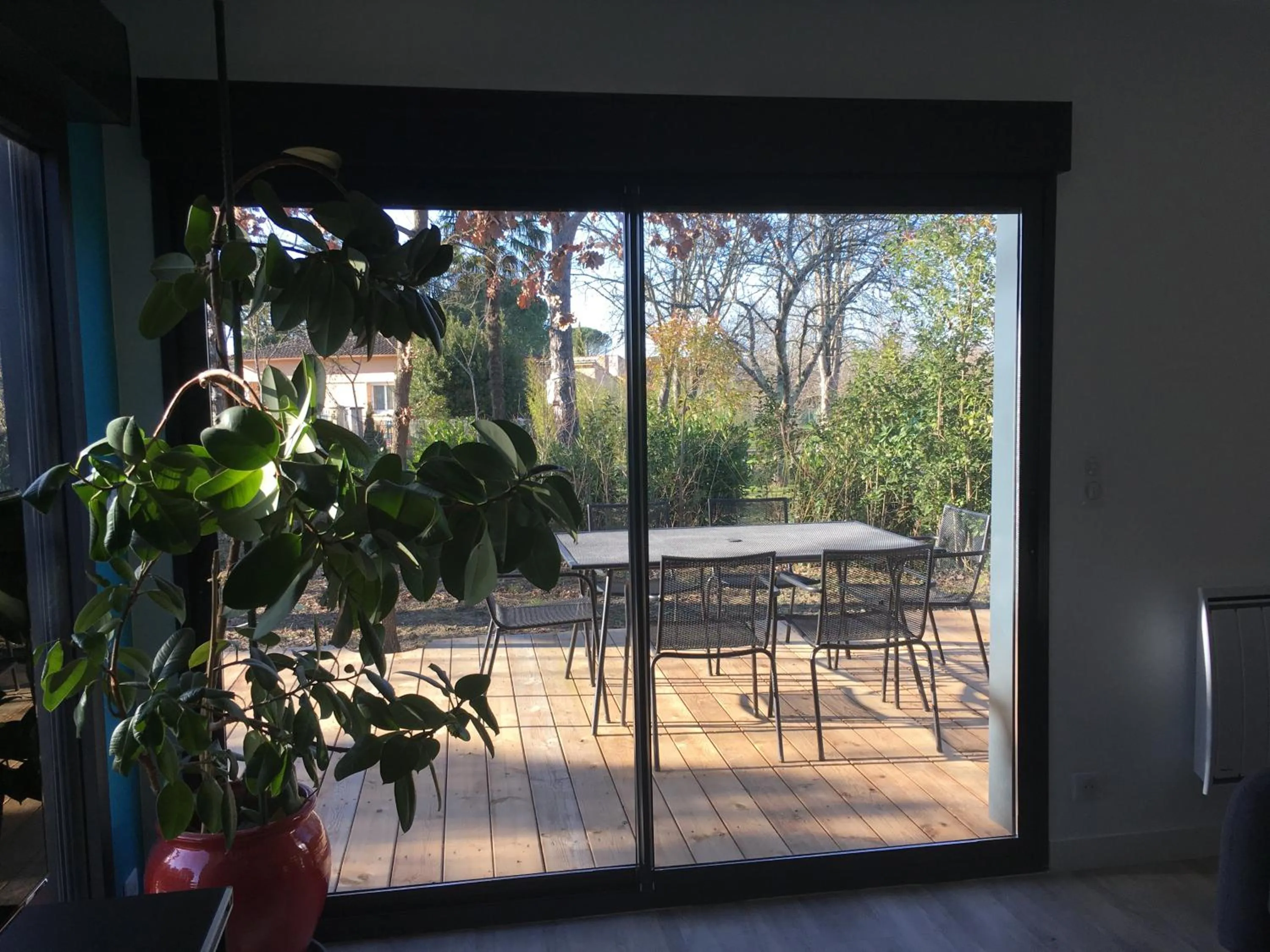 Garden view in Chambres D'hôte Le Cèdre Bleu