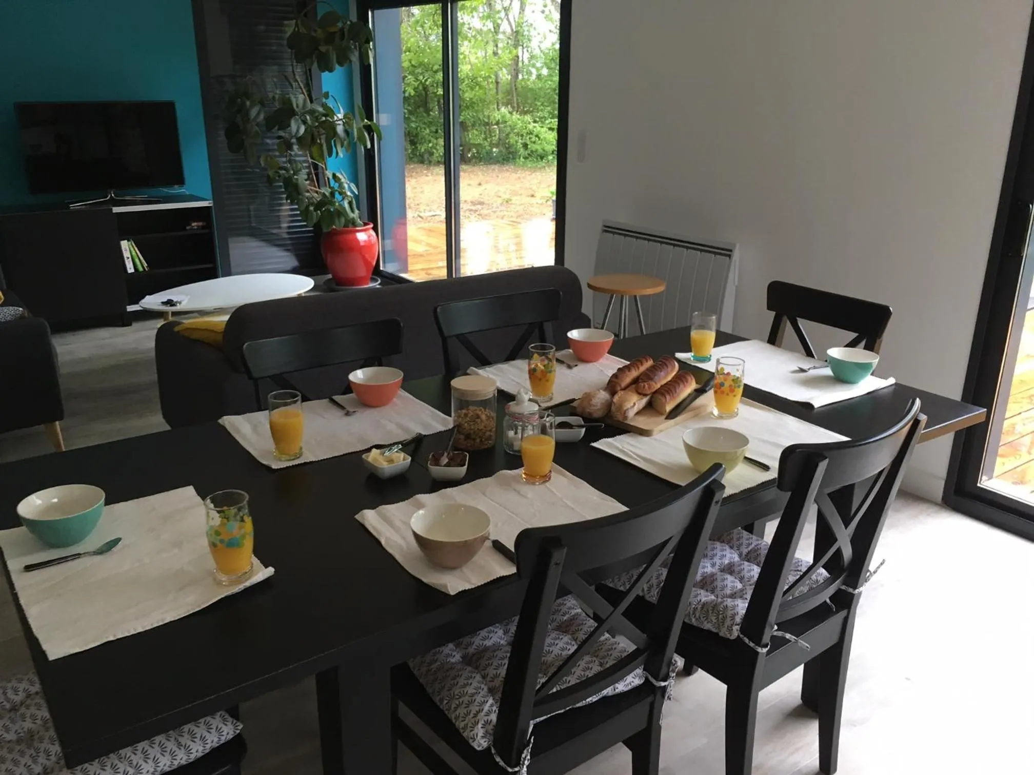 Breakfast in Chambres D'hôte Le Cèdre Bleu