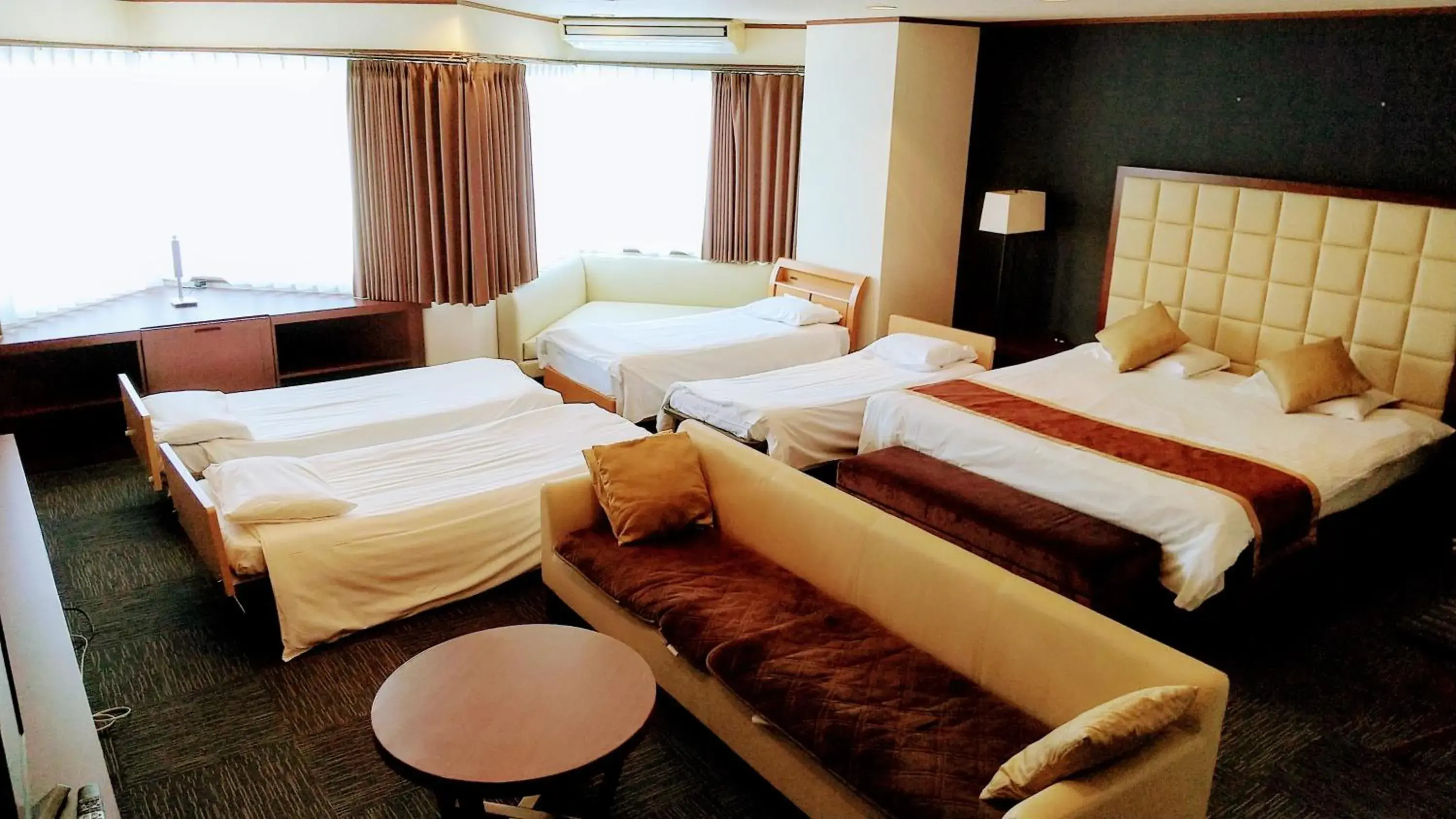 Bed in Hotel Marine World Bed in Hotel Marine World